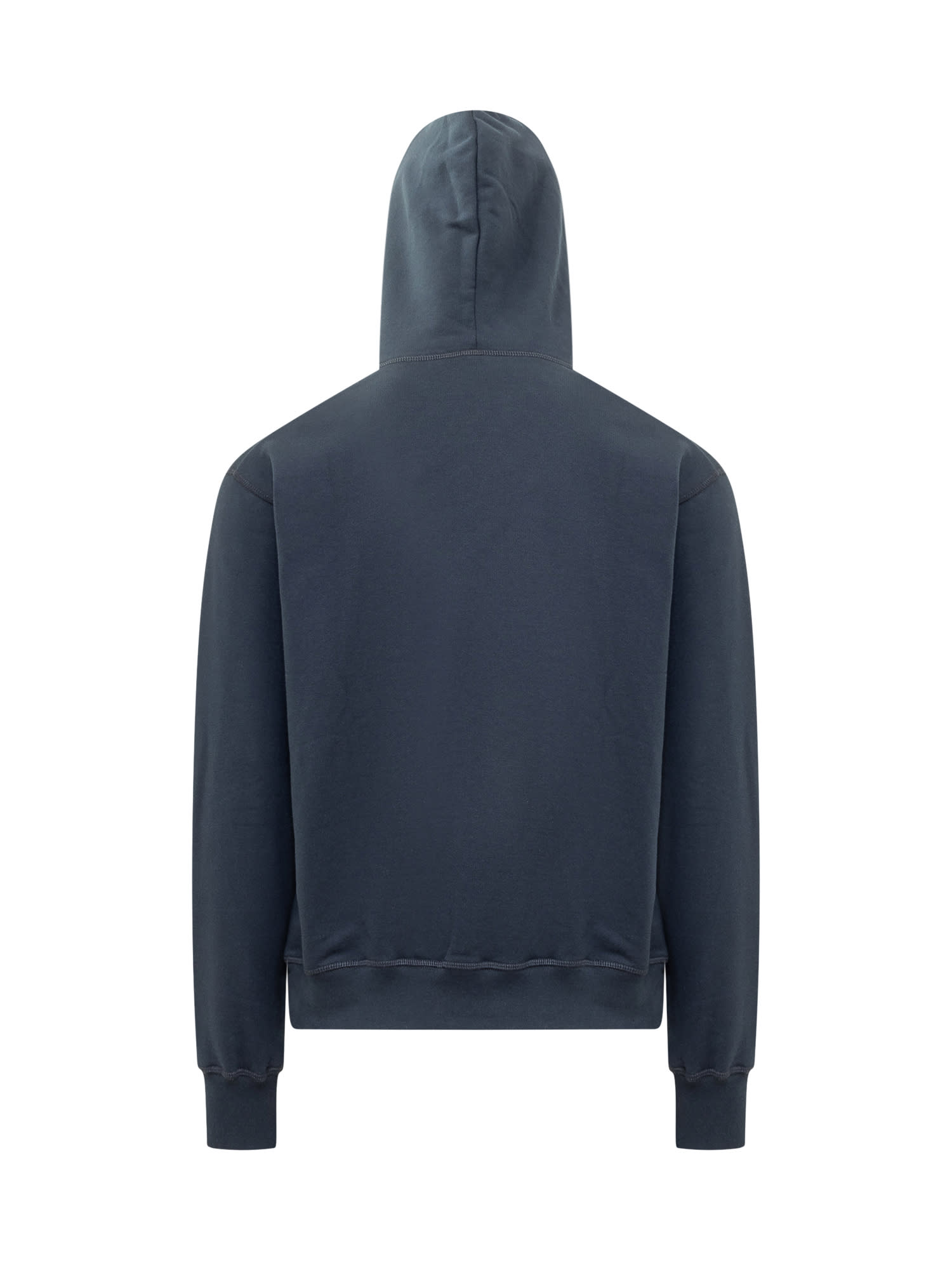 Shop Dsquared2 University Hoodie In Blue Navy