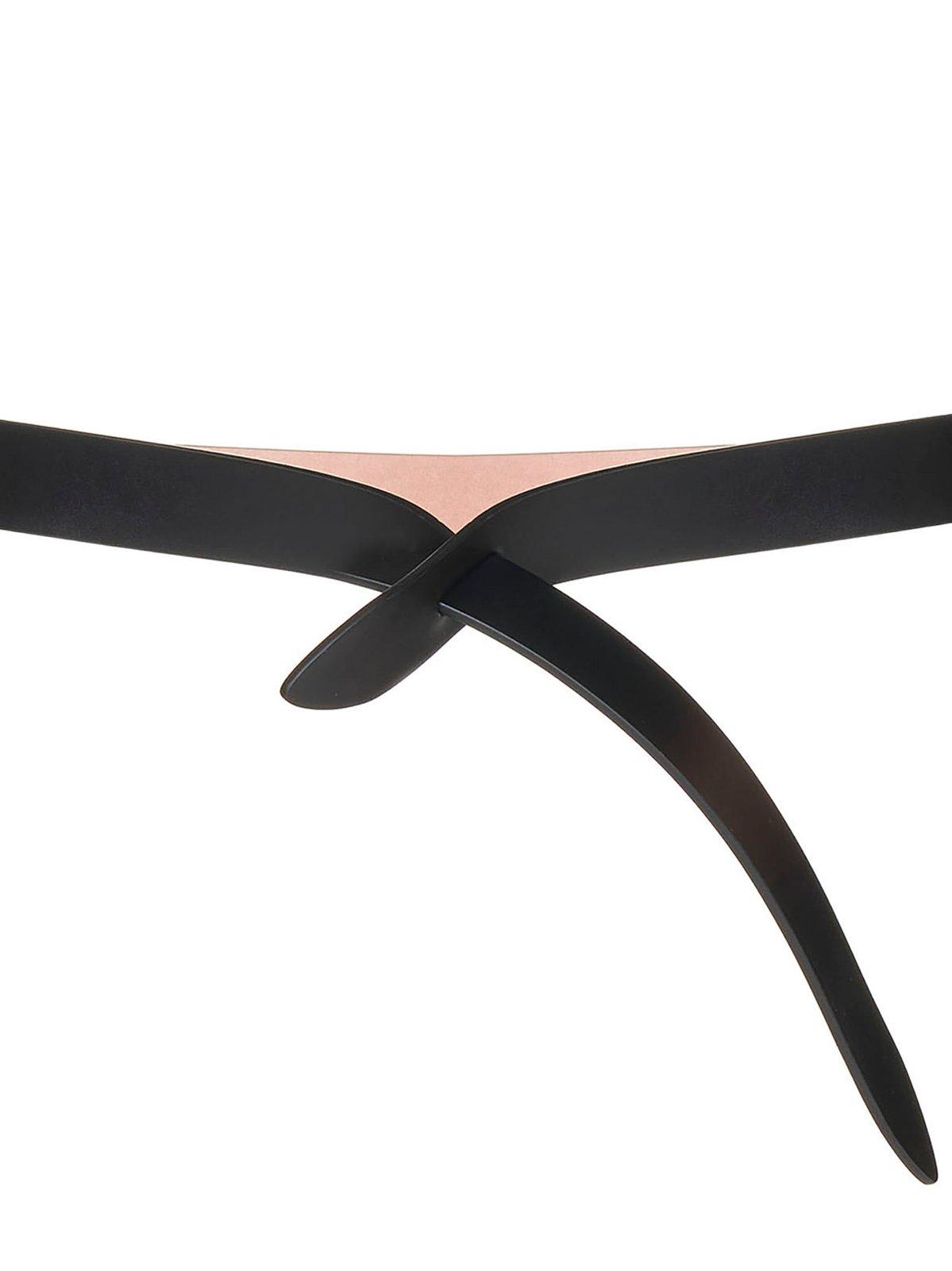 Shop Isabel Marant Knot Detailed Belt In Black