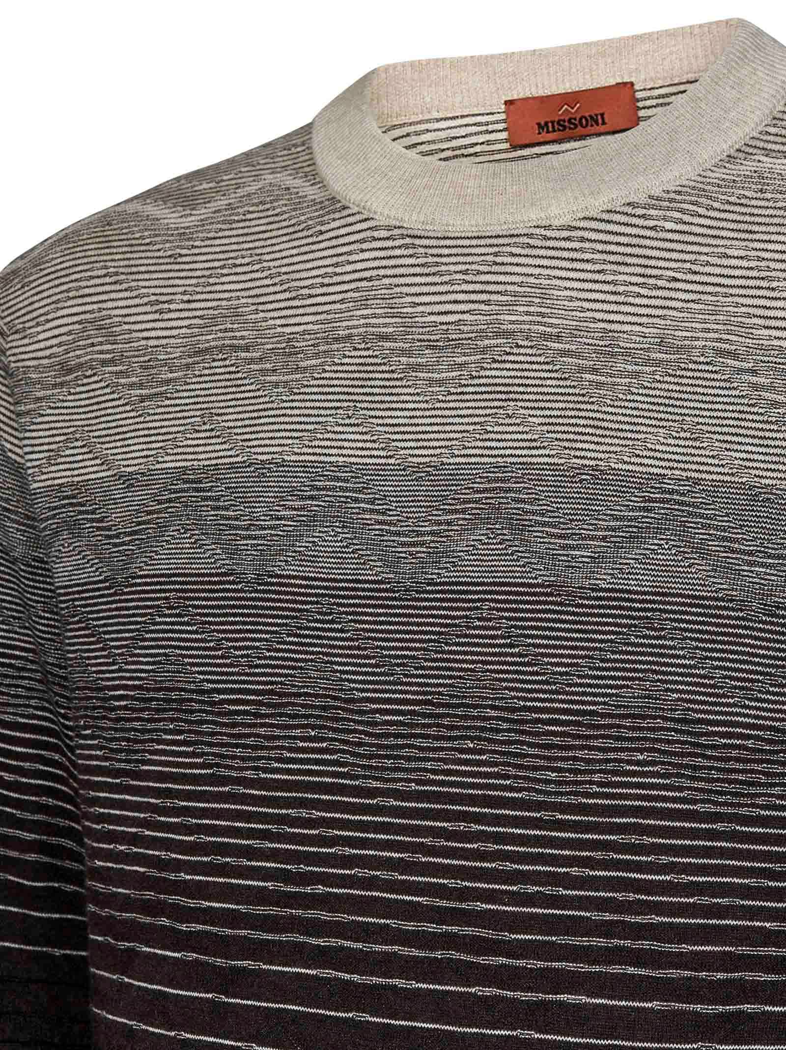 Shop Missoni Sweater In Brown