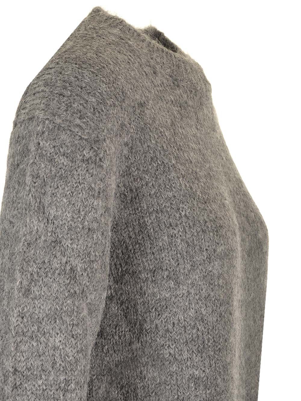 Shop Jil Sander Crewneck Sweater In Grey