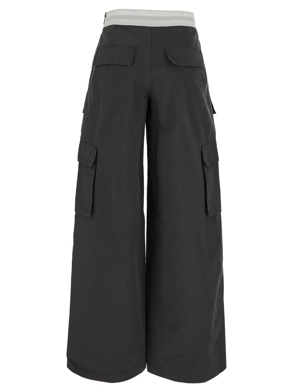 Shop Alexander Wang Cargo Rave Pant In A Off Black