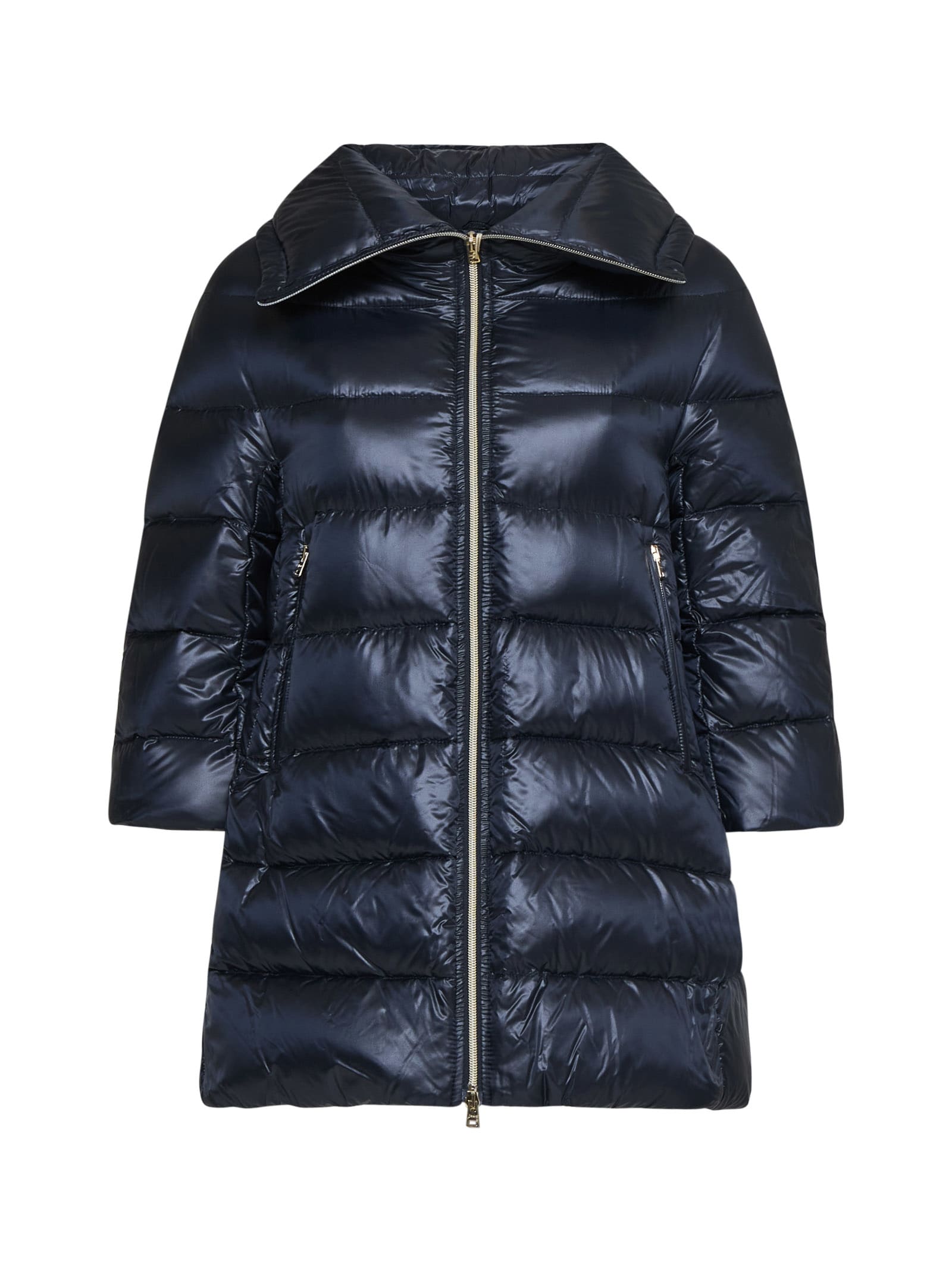 Herno Down Jacket In Blue