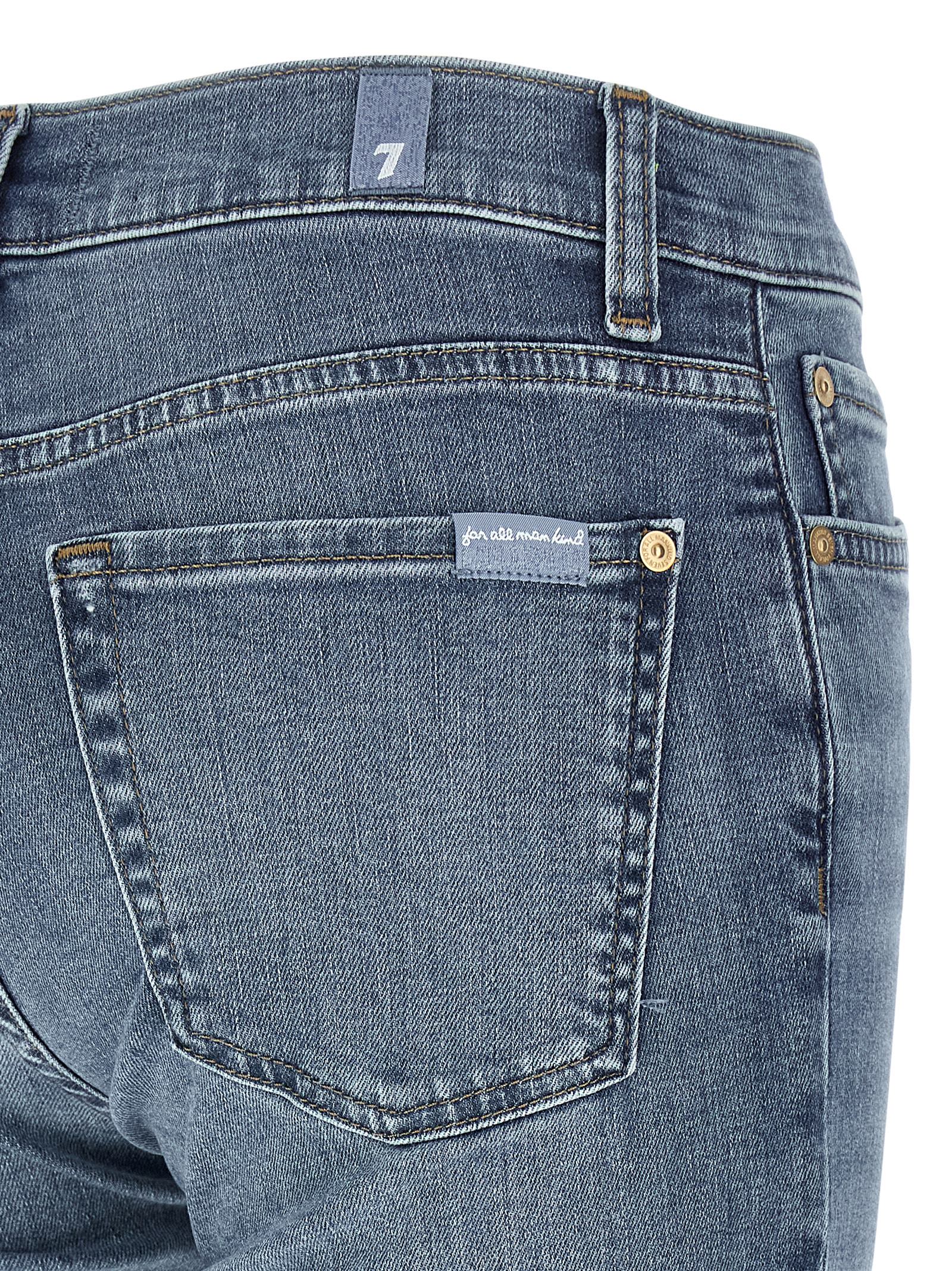7 For All Mankind Bootcut Royalty Jeans In Blue