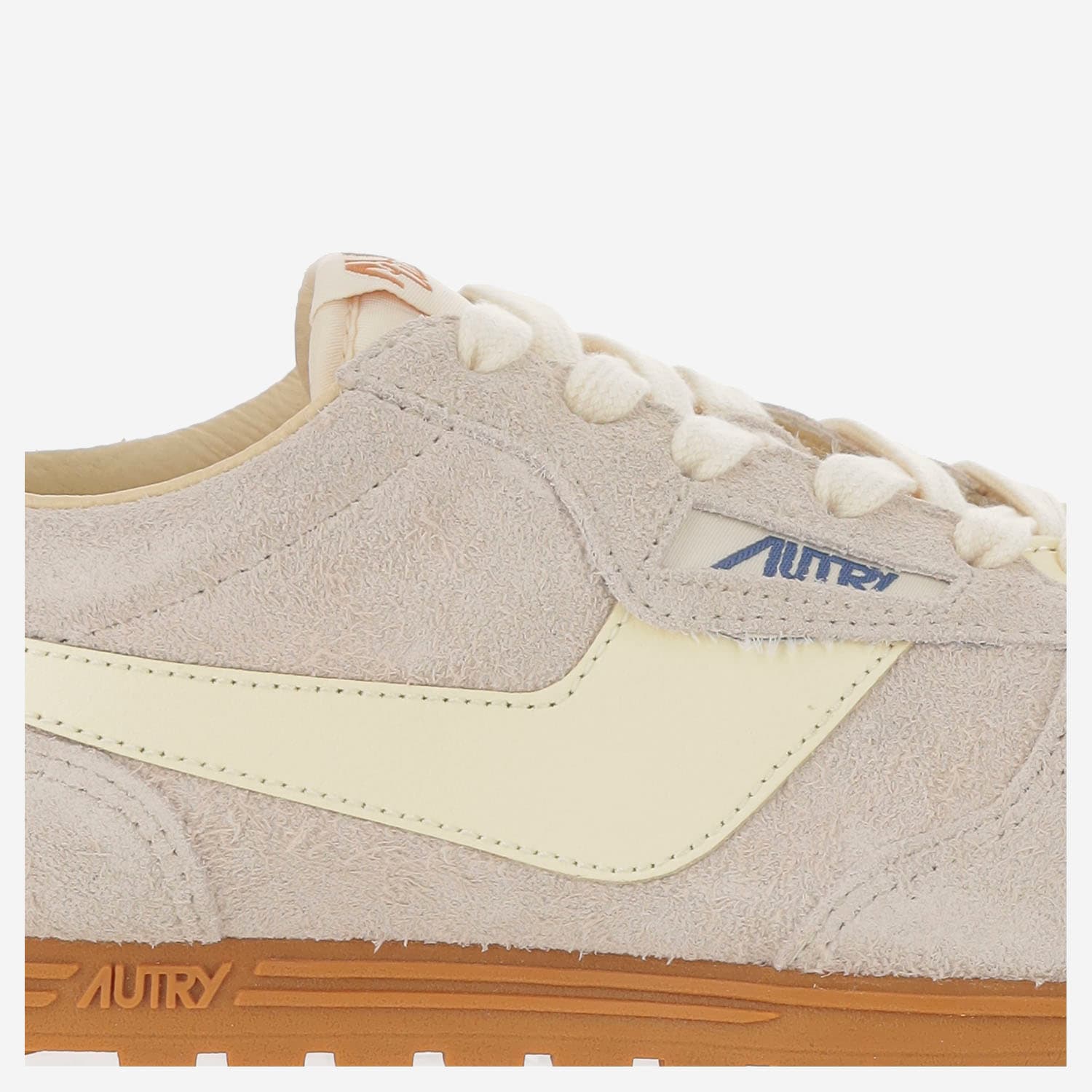 Autry Windspin Sneaker In Suede/leat Wife/rut