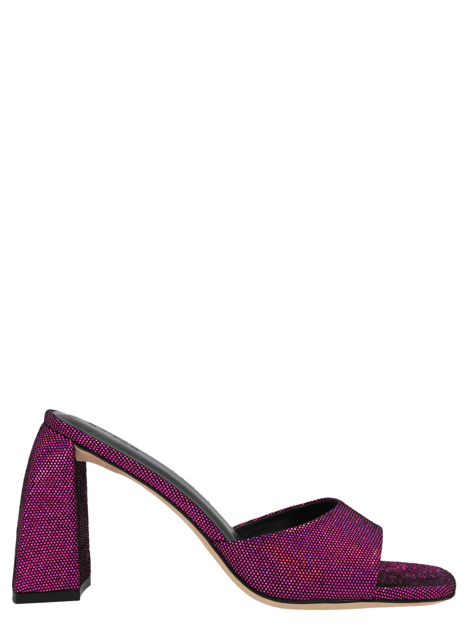 Shop By Far Michel Sandals In Purple