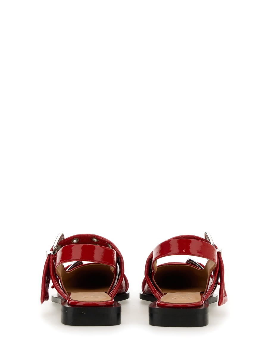 Ganni Ballerina With Buckle