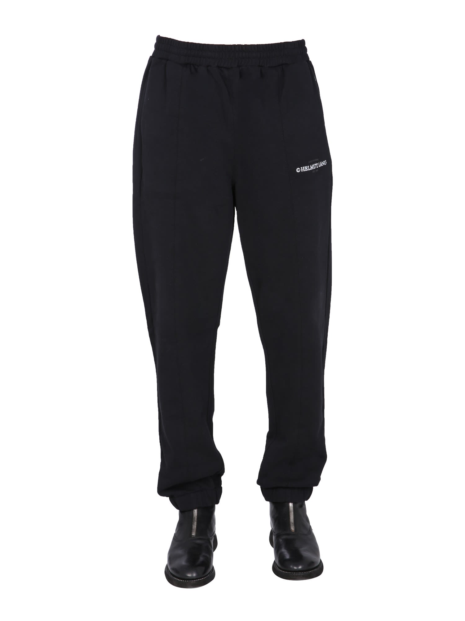 Helmut Lang Jogging Pants With Embroidered Logo