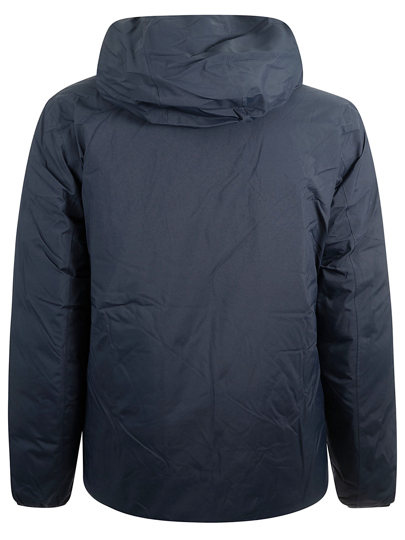 Shop K-way Jack St Thermo Double Jacket In Blue Depth Green