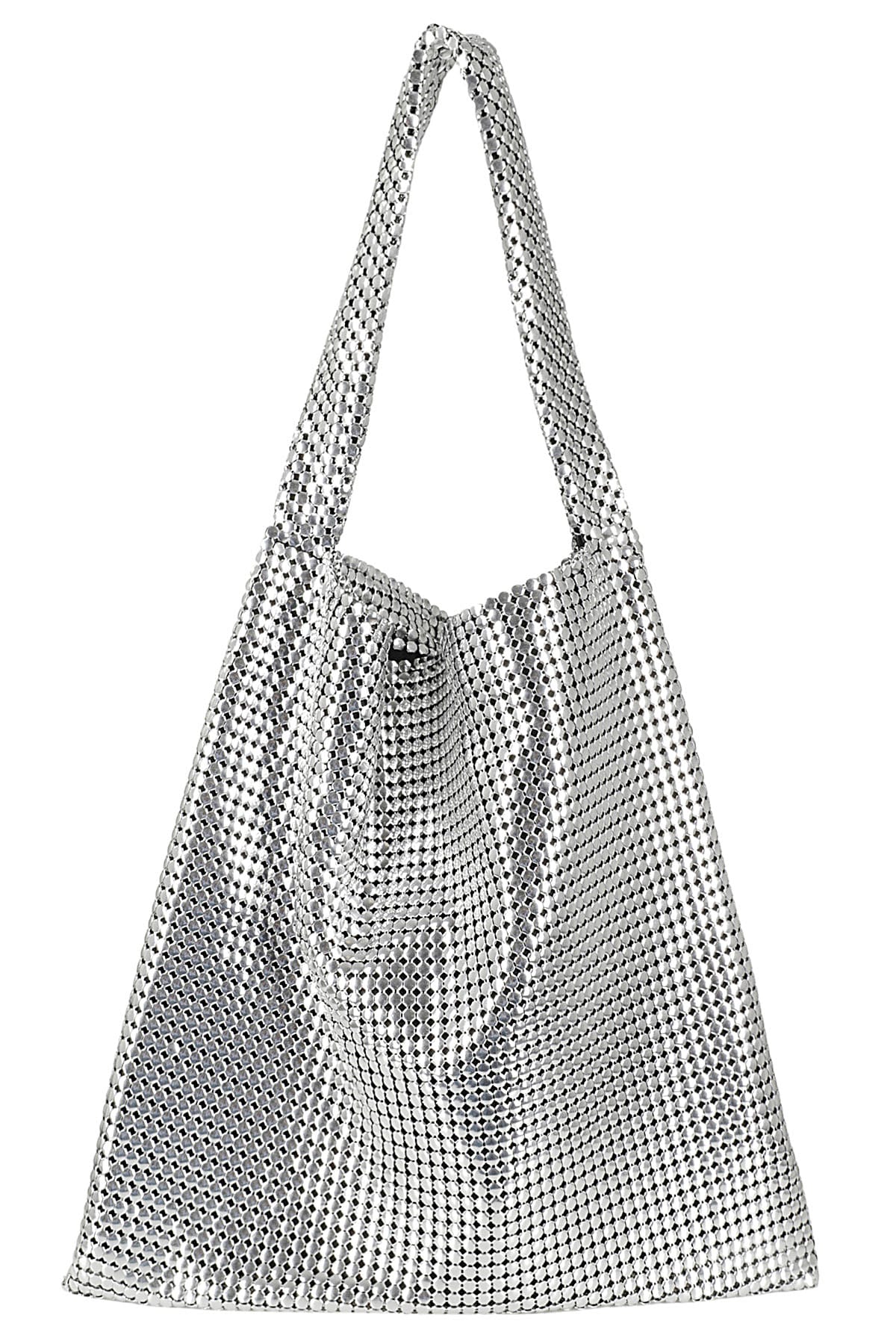 Paco Rabanne Cabas In Silver