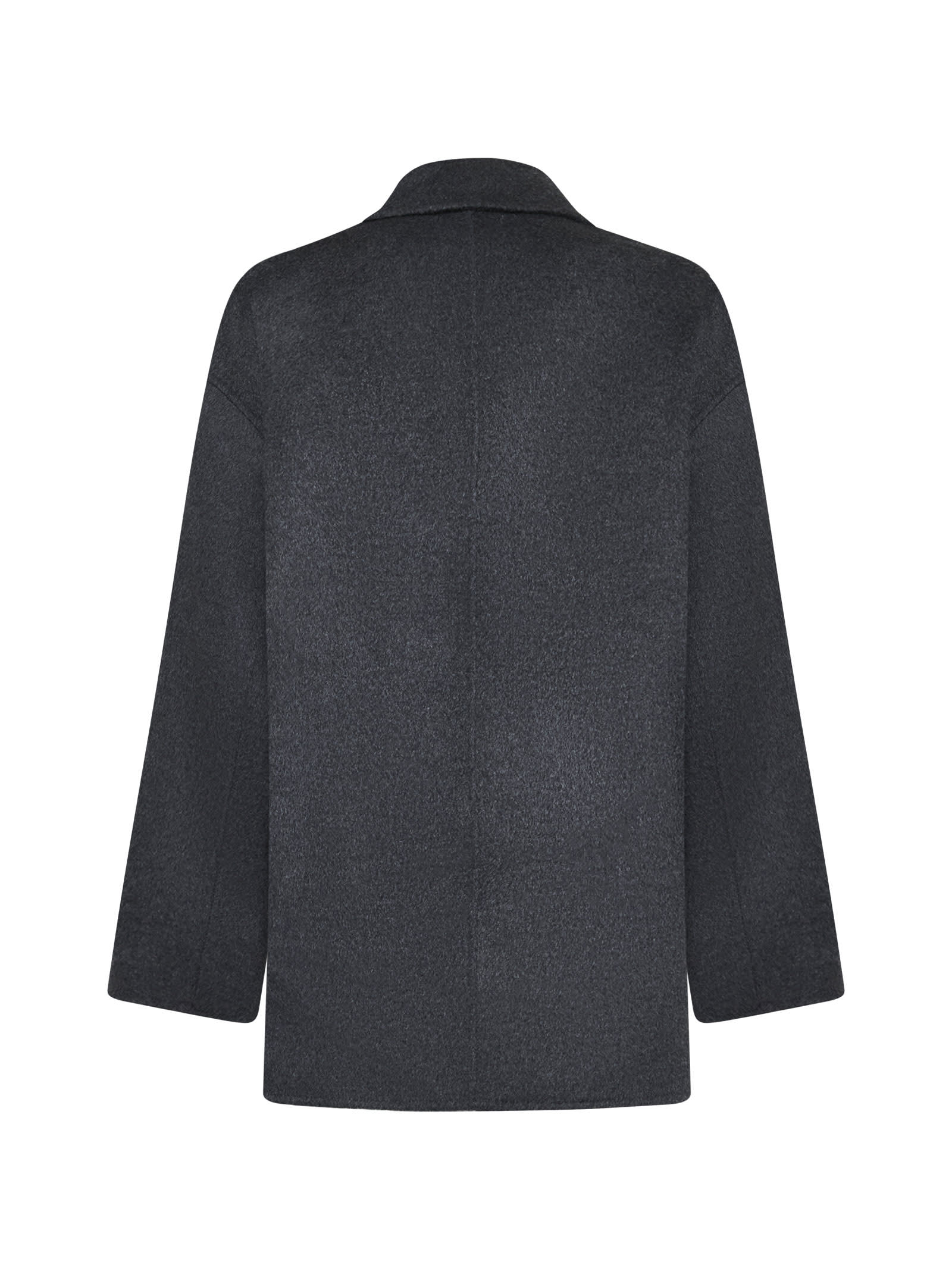 Shop Loulou Studio Coat In Grigio