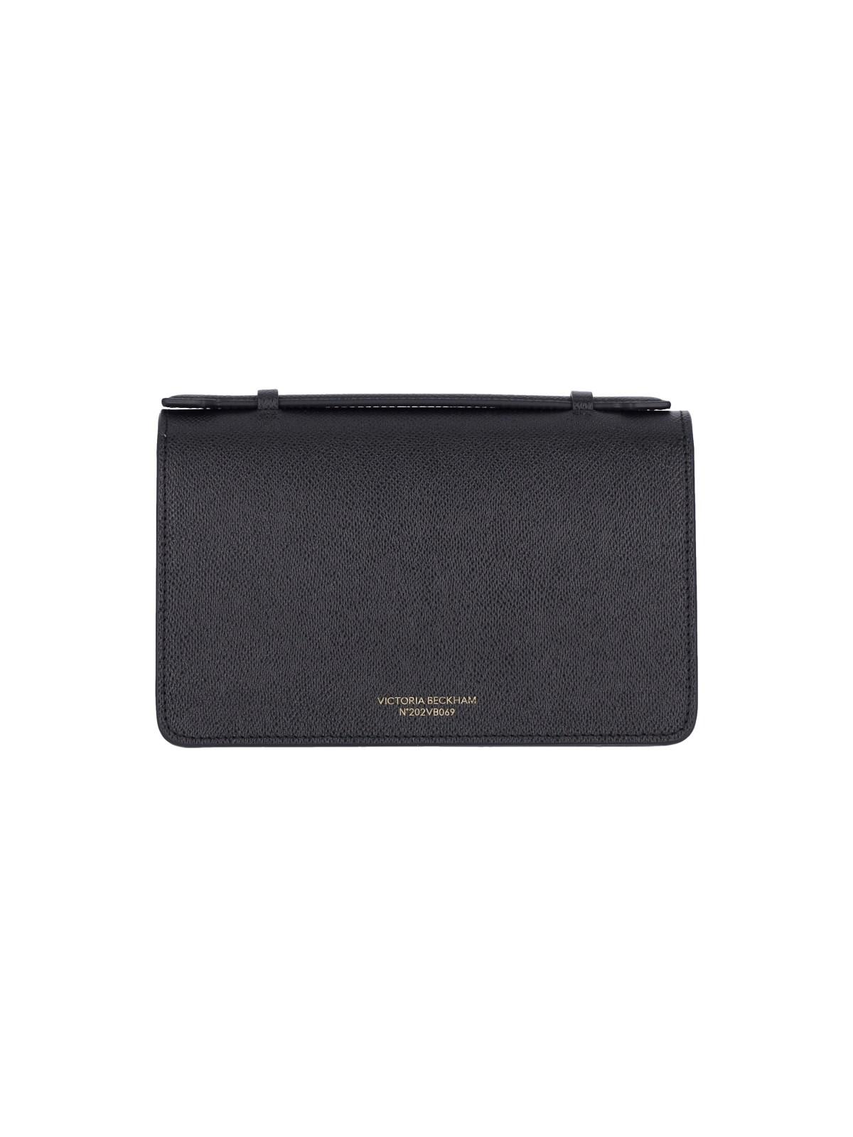 Shop Victoria Beckham Mini Bag Dorian In Black