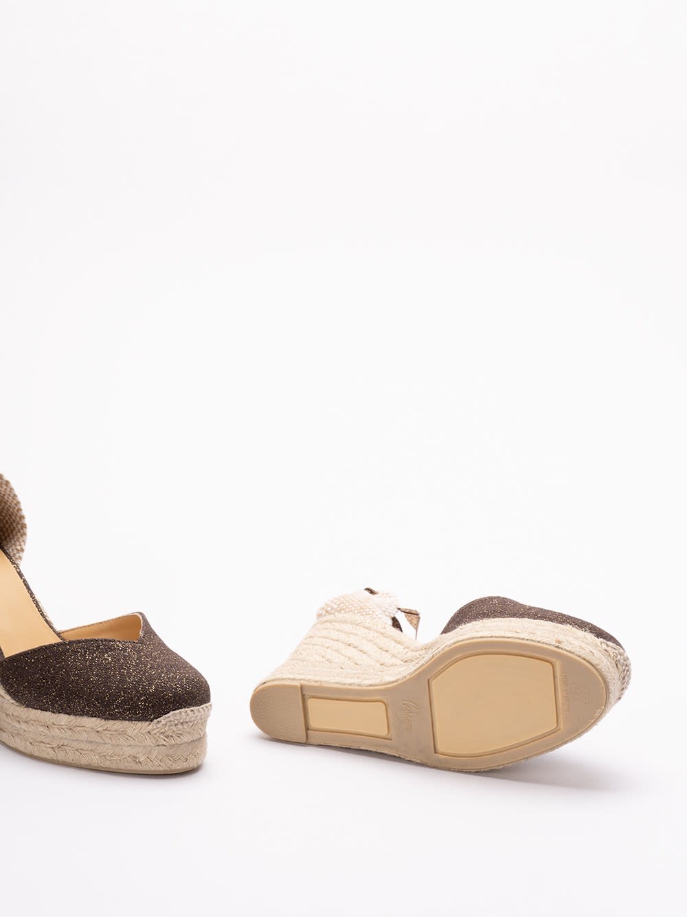 Shop Castaã±er Chiara 8ed 032 In Brown Gold