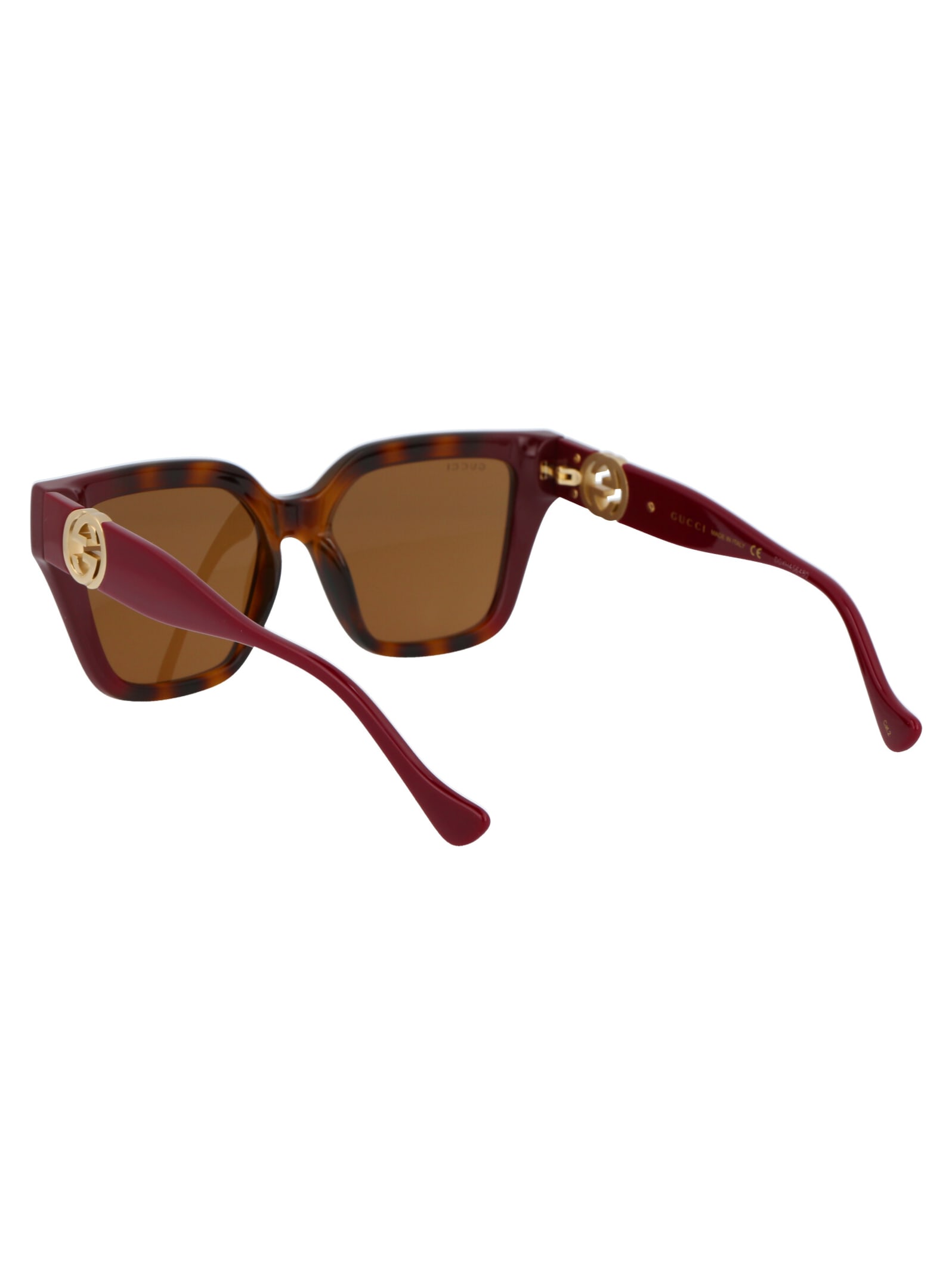 Gucci Ss22 Sunglasses Gg1023 S 009 In 009 Havana Burgundy Brown