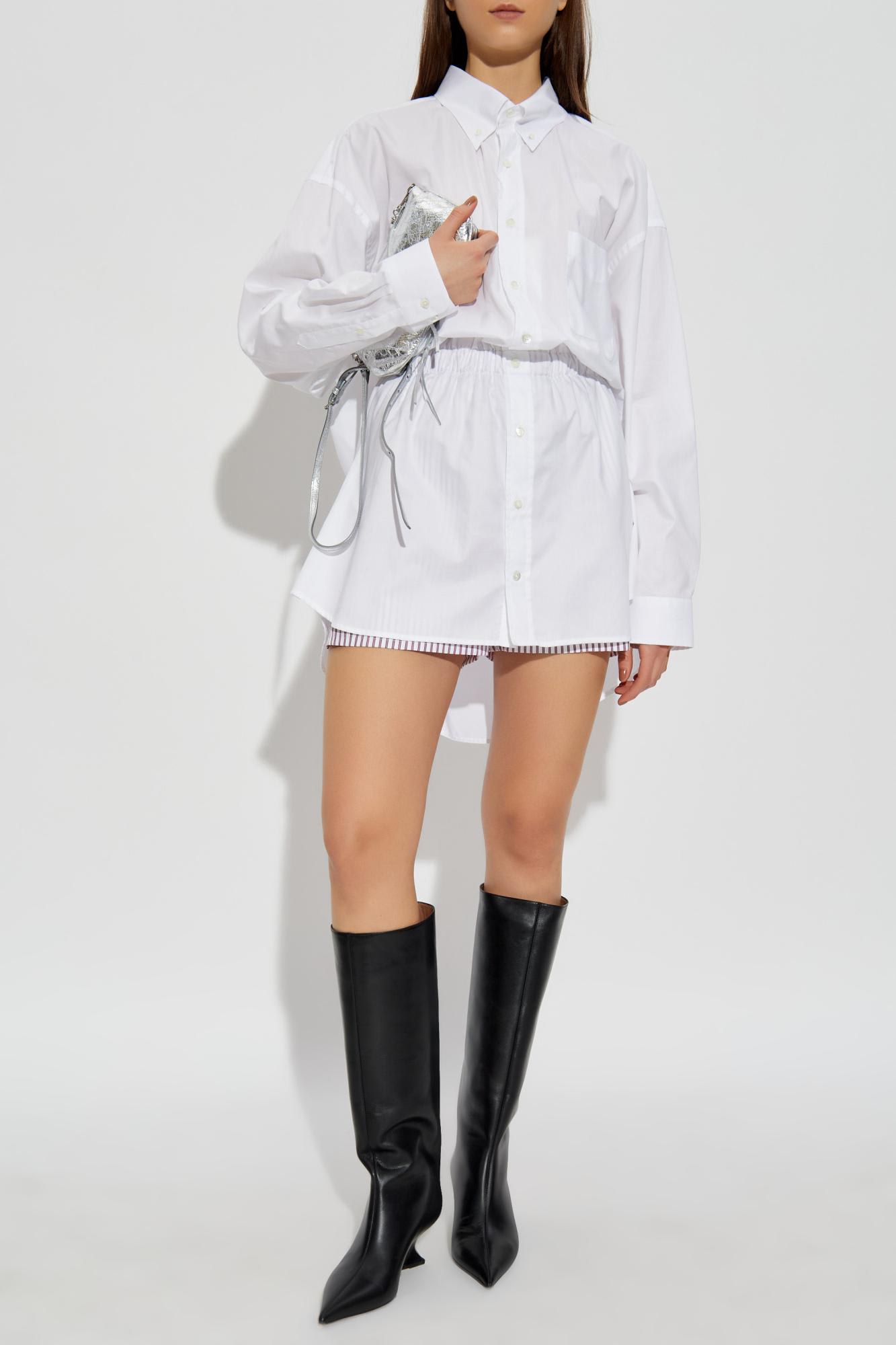 Maison Margiela Jumpsuit With Pocket In White