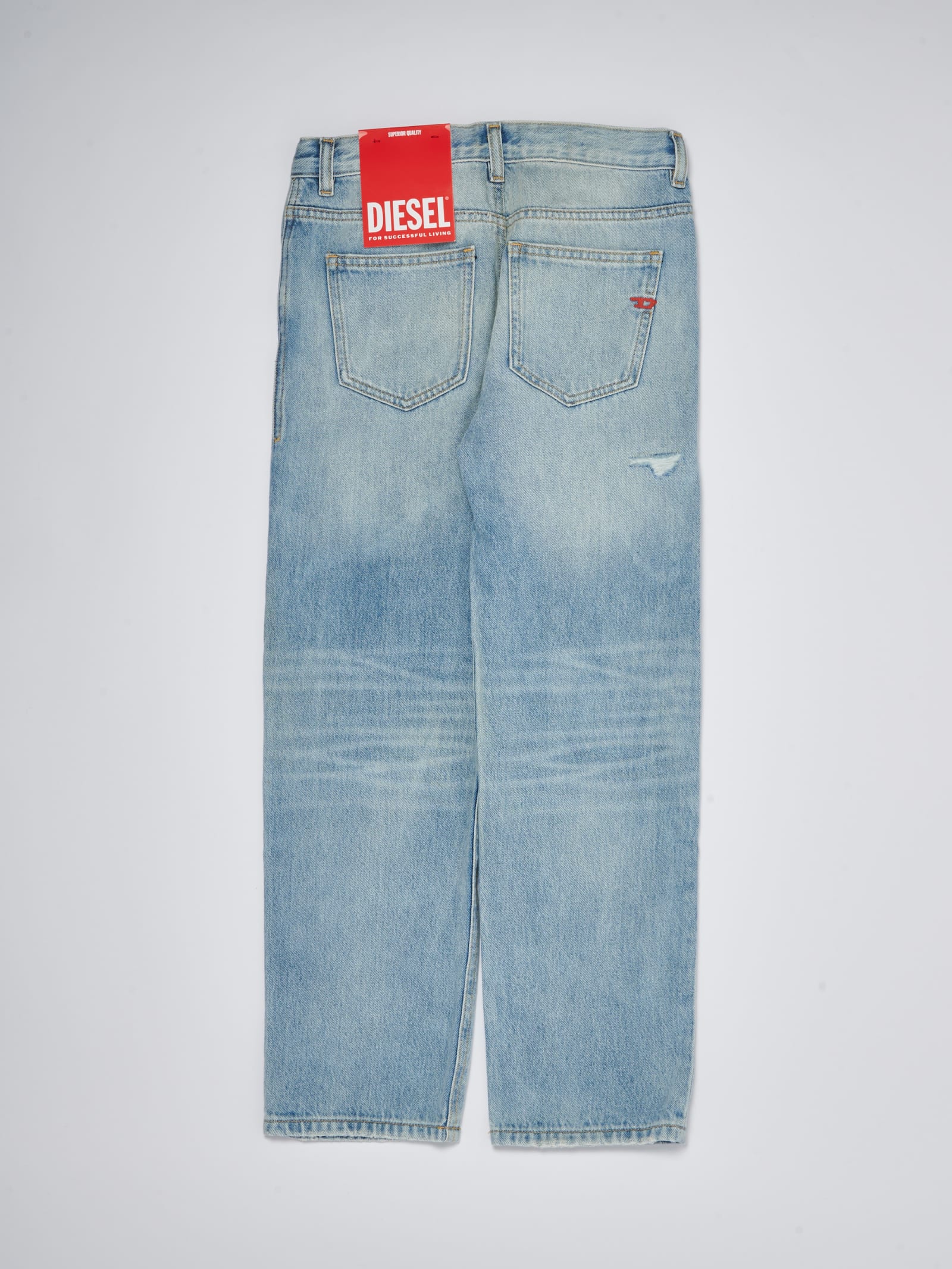 Shop Diesel Jeans Jeans In Denim Chiaro