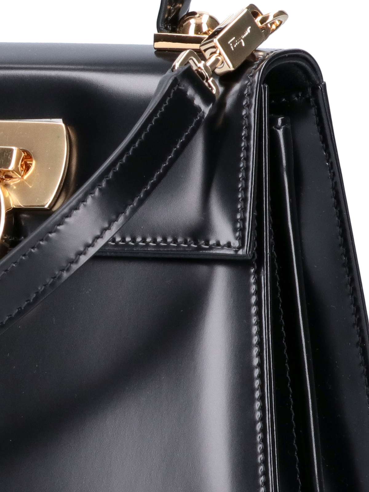 Ferragamo Gancini Top Handle Bag