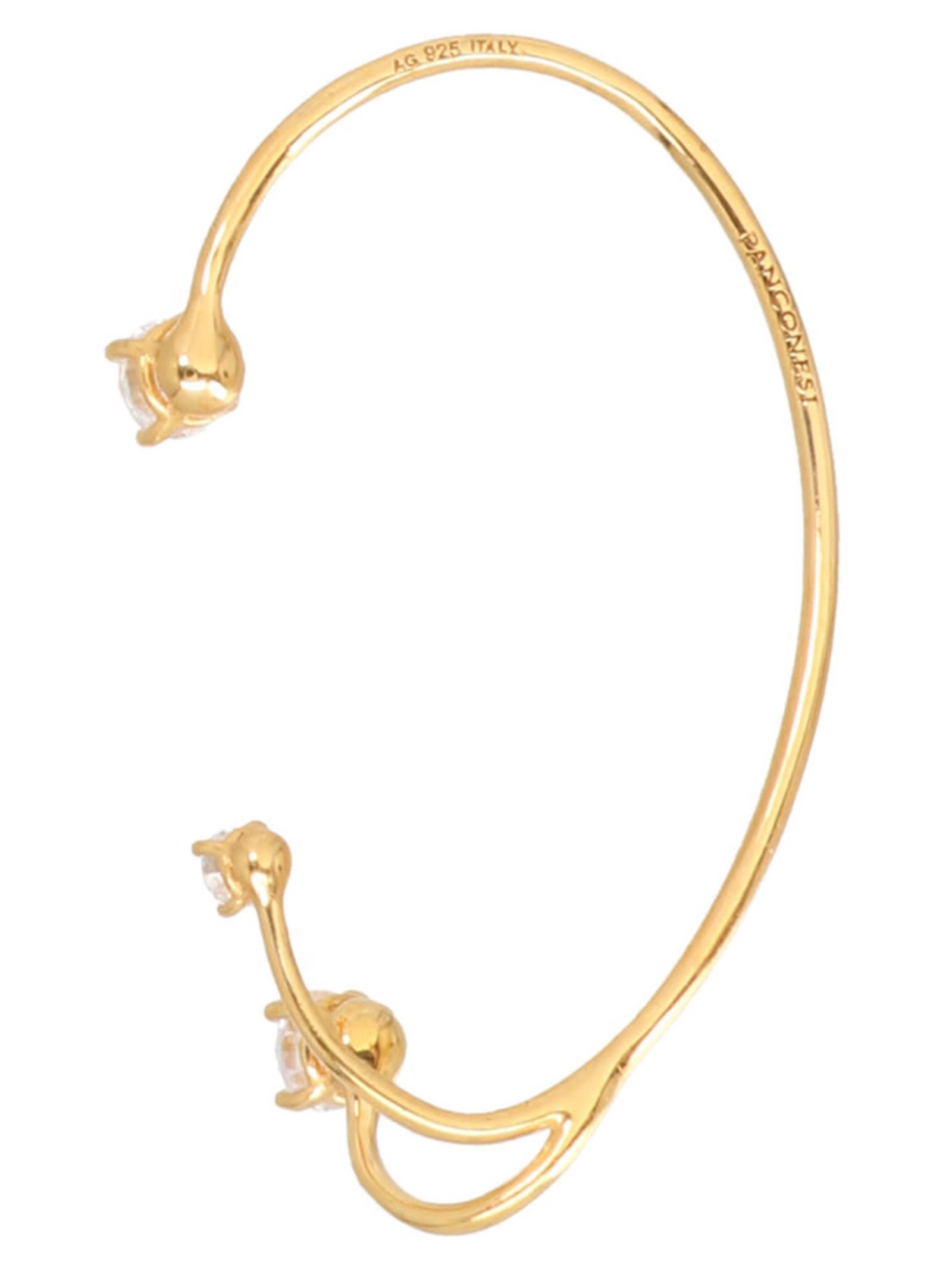 Panconesi Three Point Ear Cuff In Gold