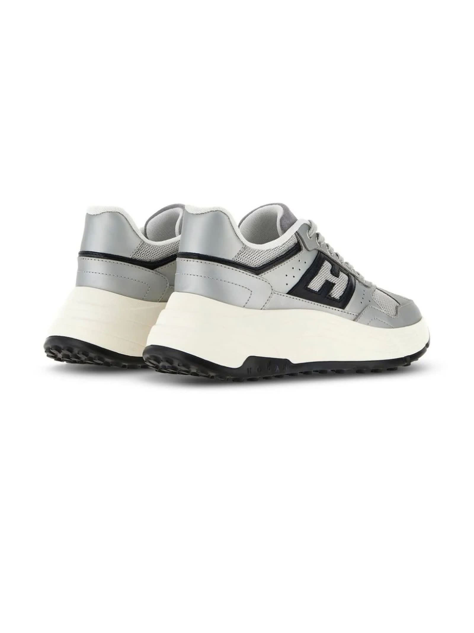 Shop Hogan Sneakers Grey