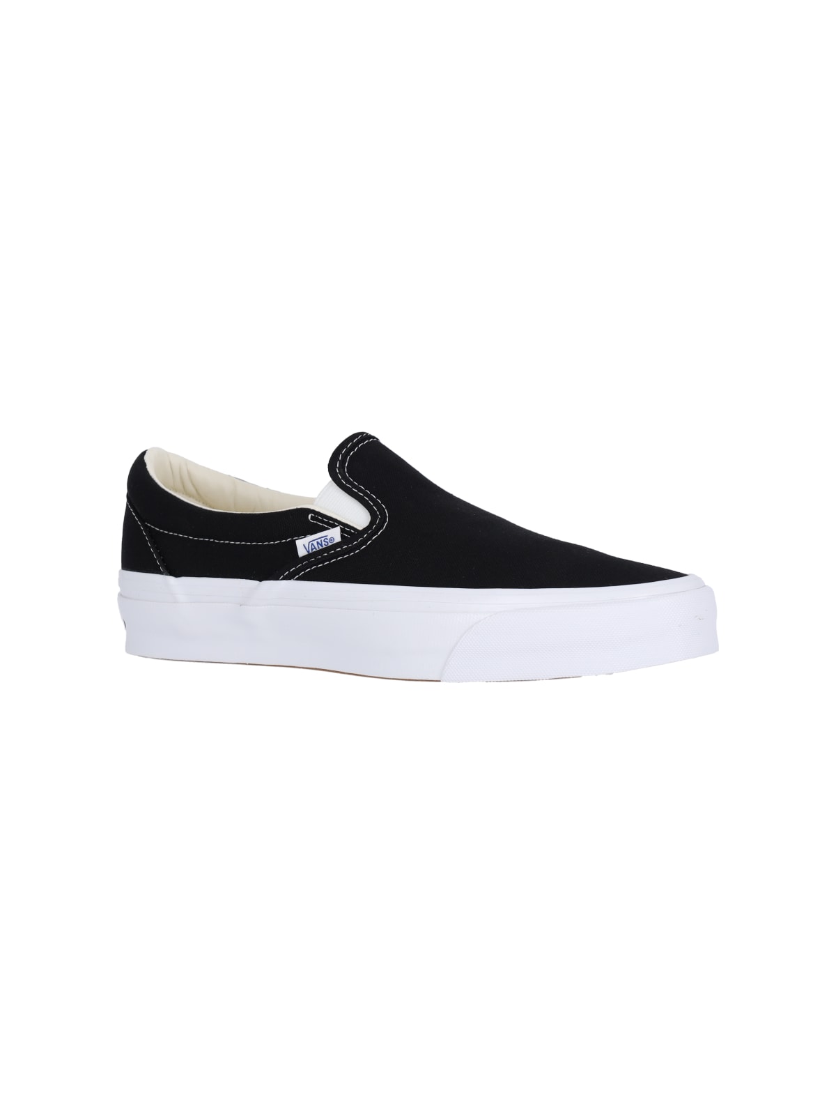 Shop Vans Slip-on 98 Premium Sneakers In Black