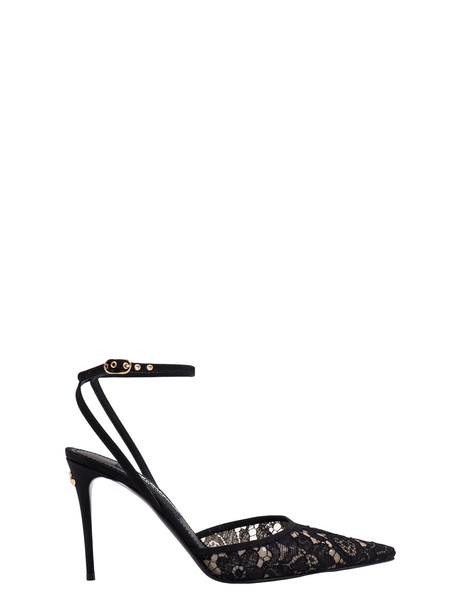 Shop Dolce & Gabbana Slingback In Nero