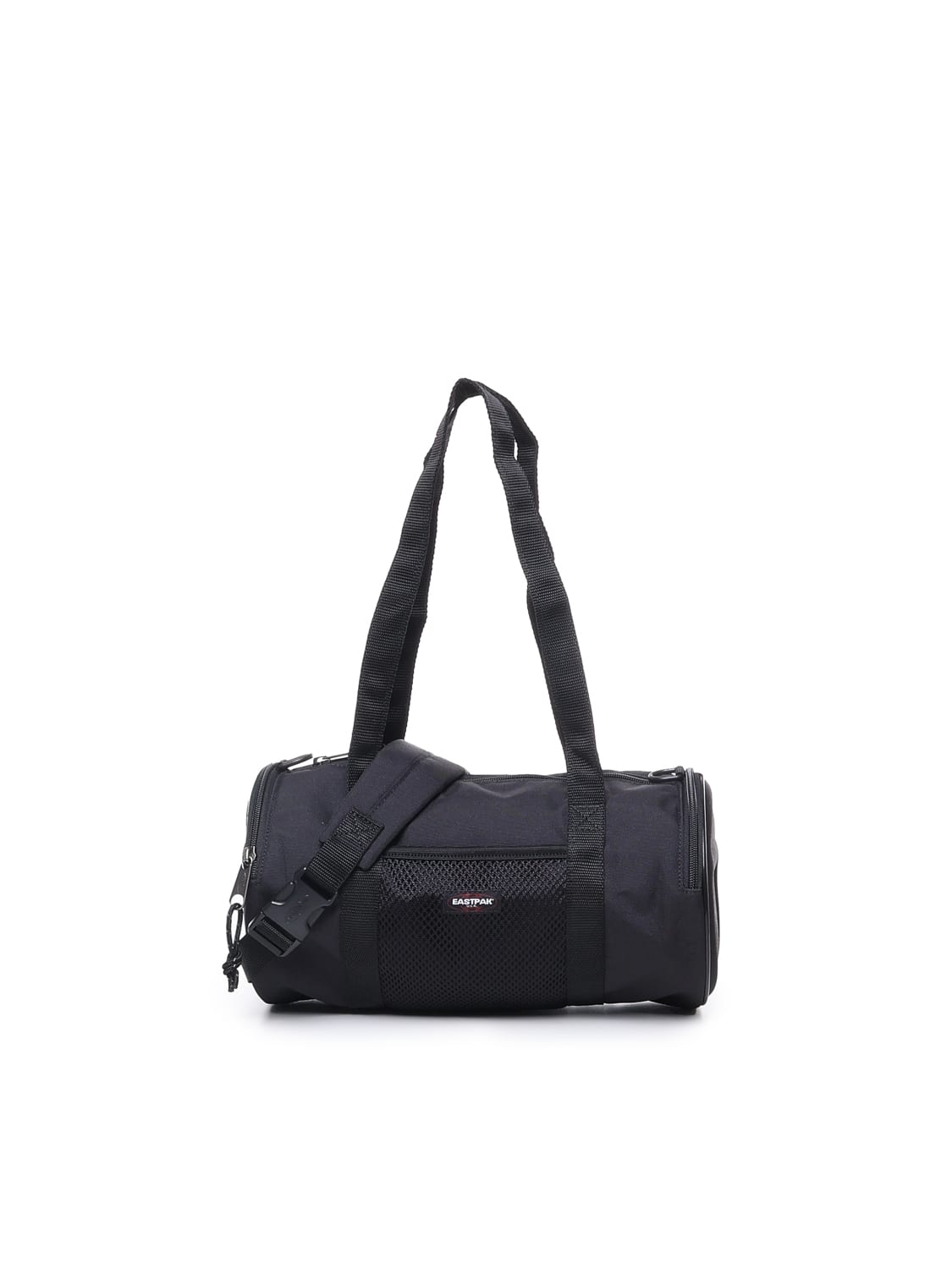 Shop Telfar Messenger Bag With Embossed Logo In Black