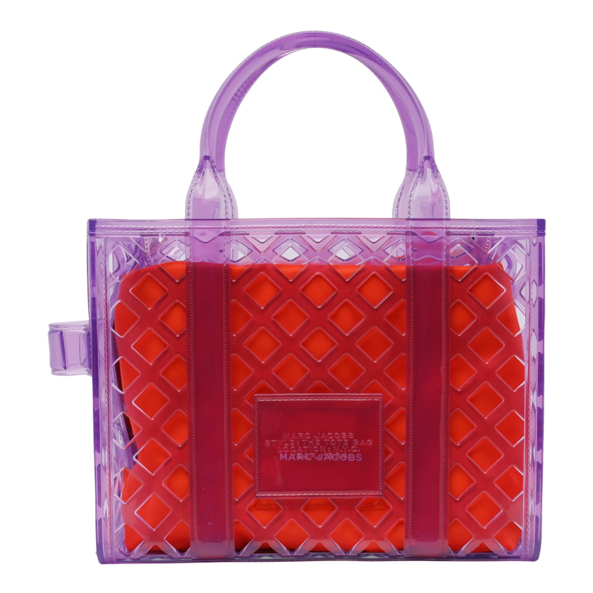 Shop Marc Jacobs The Small Tote Bag In Purple