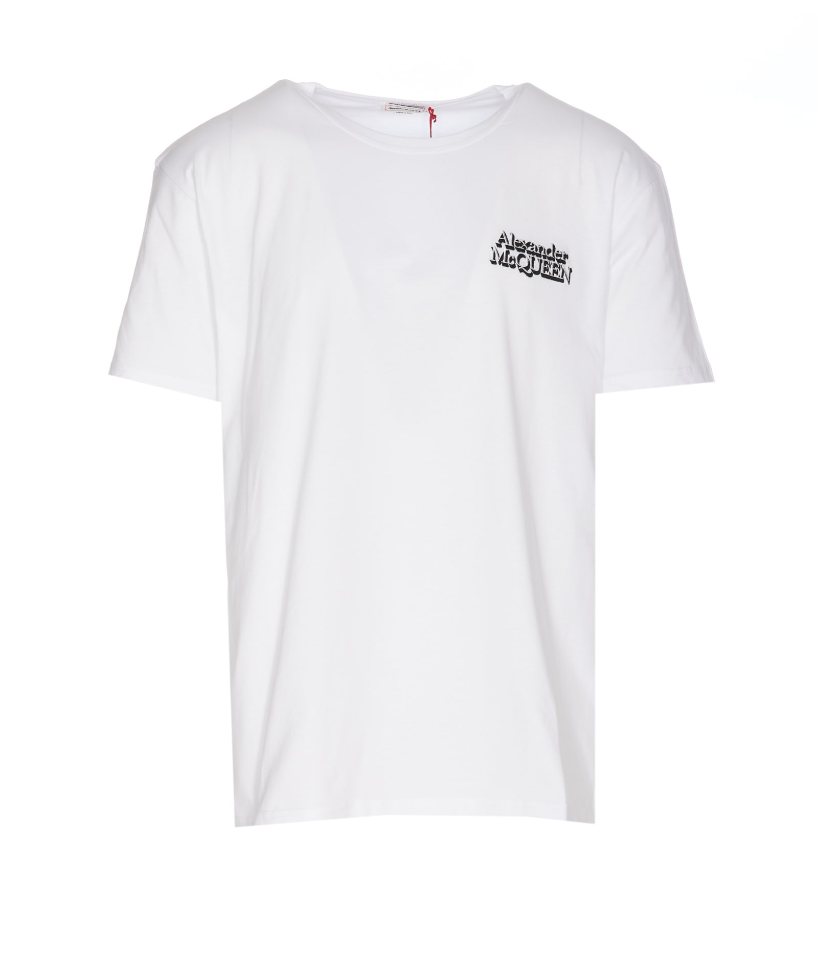 Alexander Mcqueen Logo T-shirt In White | ModeSens
