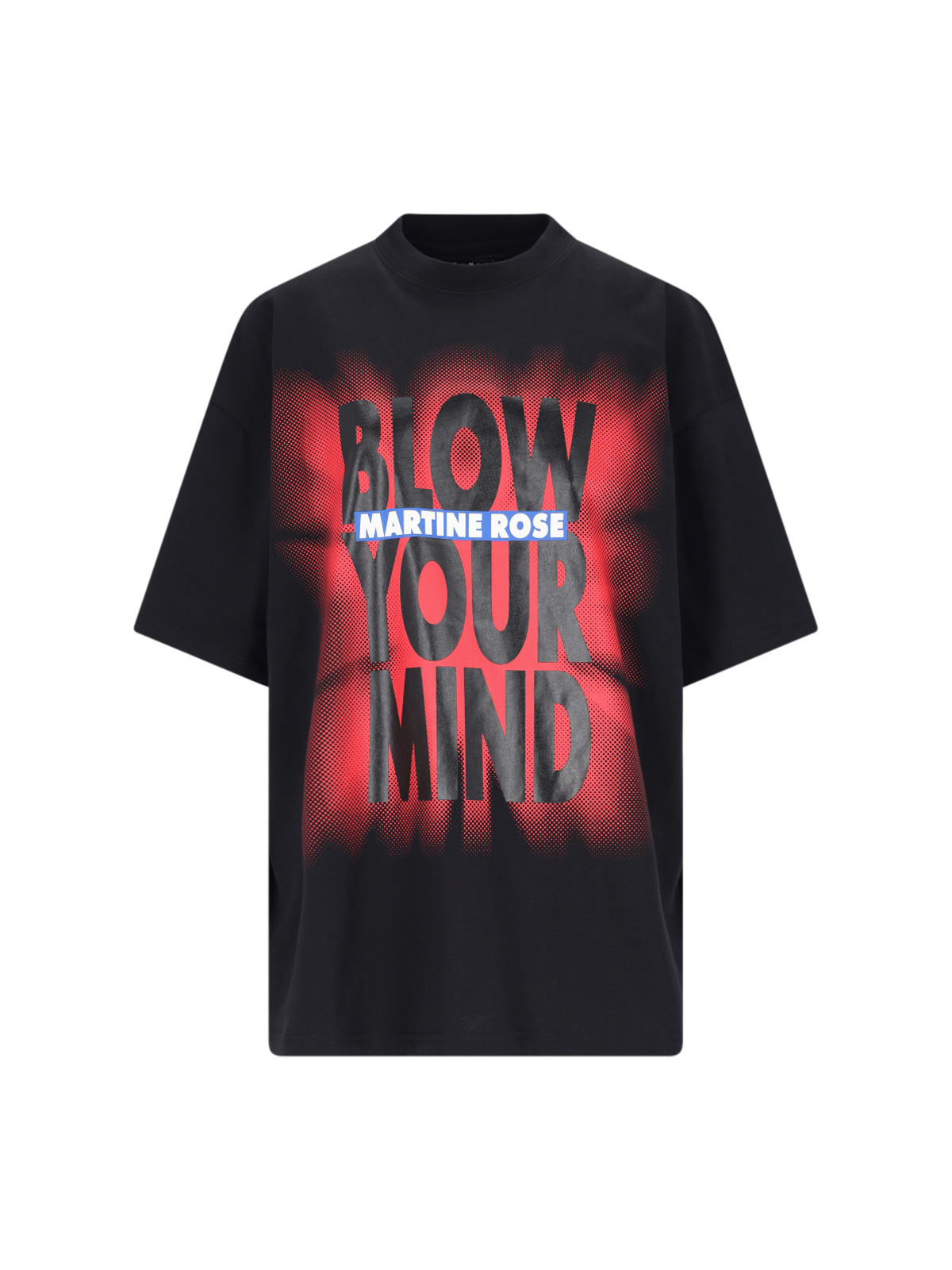 Shop Martine Rose Blow Your Mind T-shirt In Black