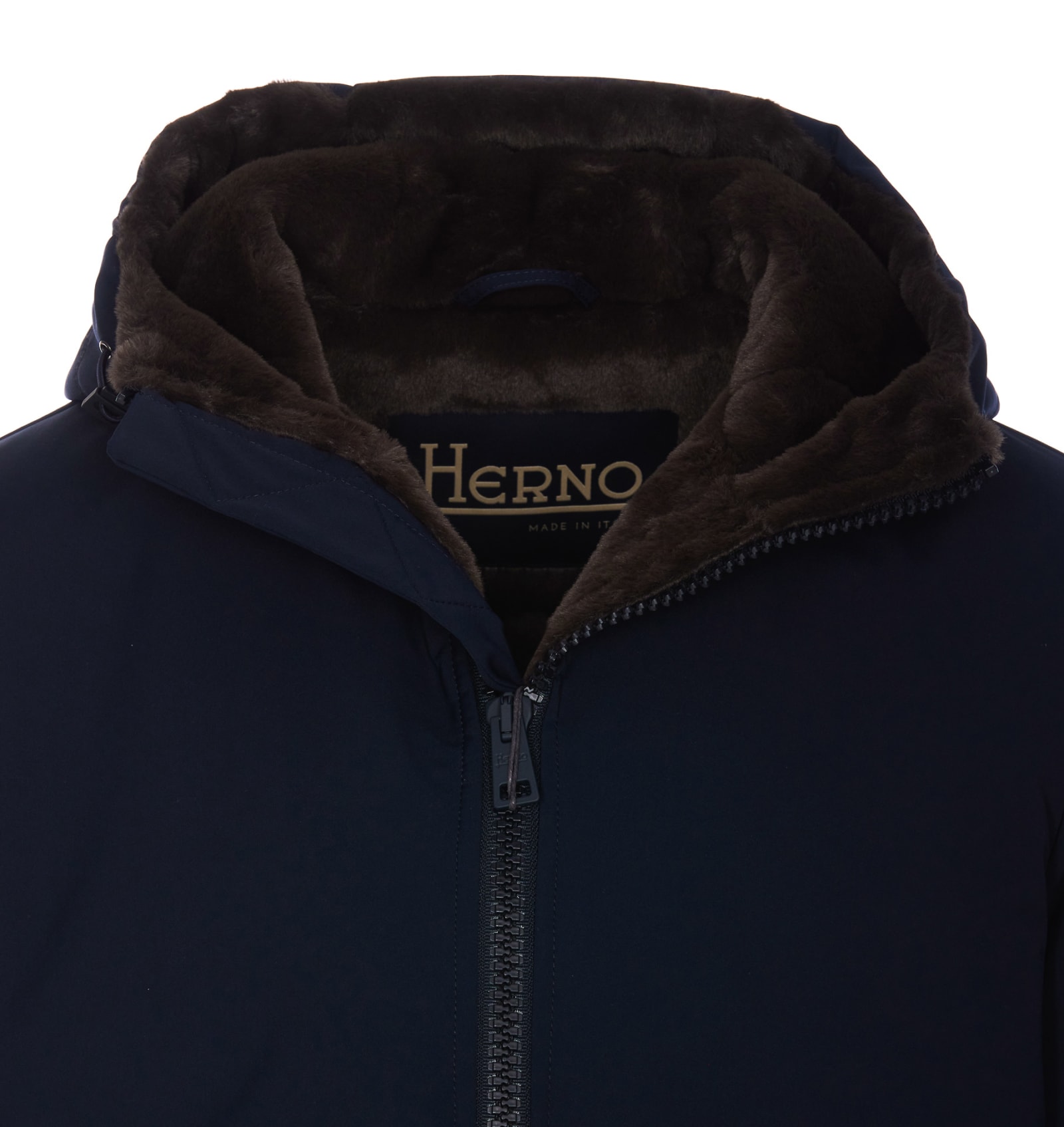 Shop Herno Keystone Parka In Blue