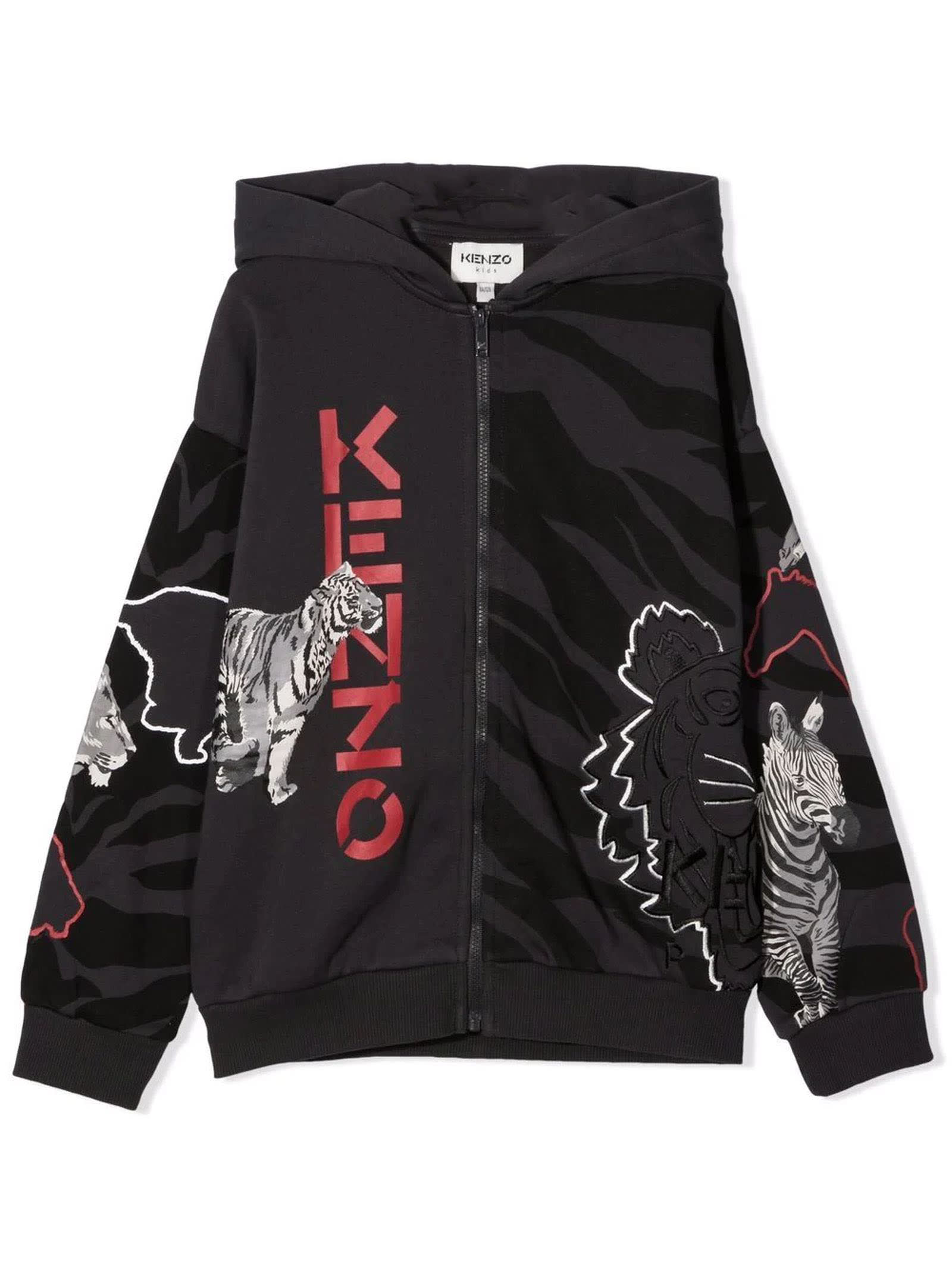 Kenzo Black Cotton Jacket