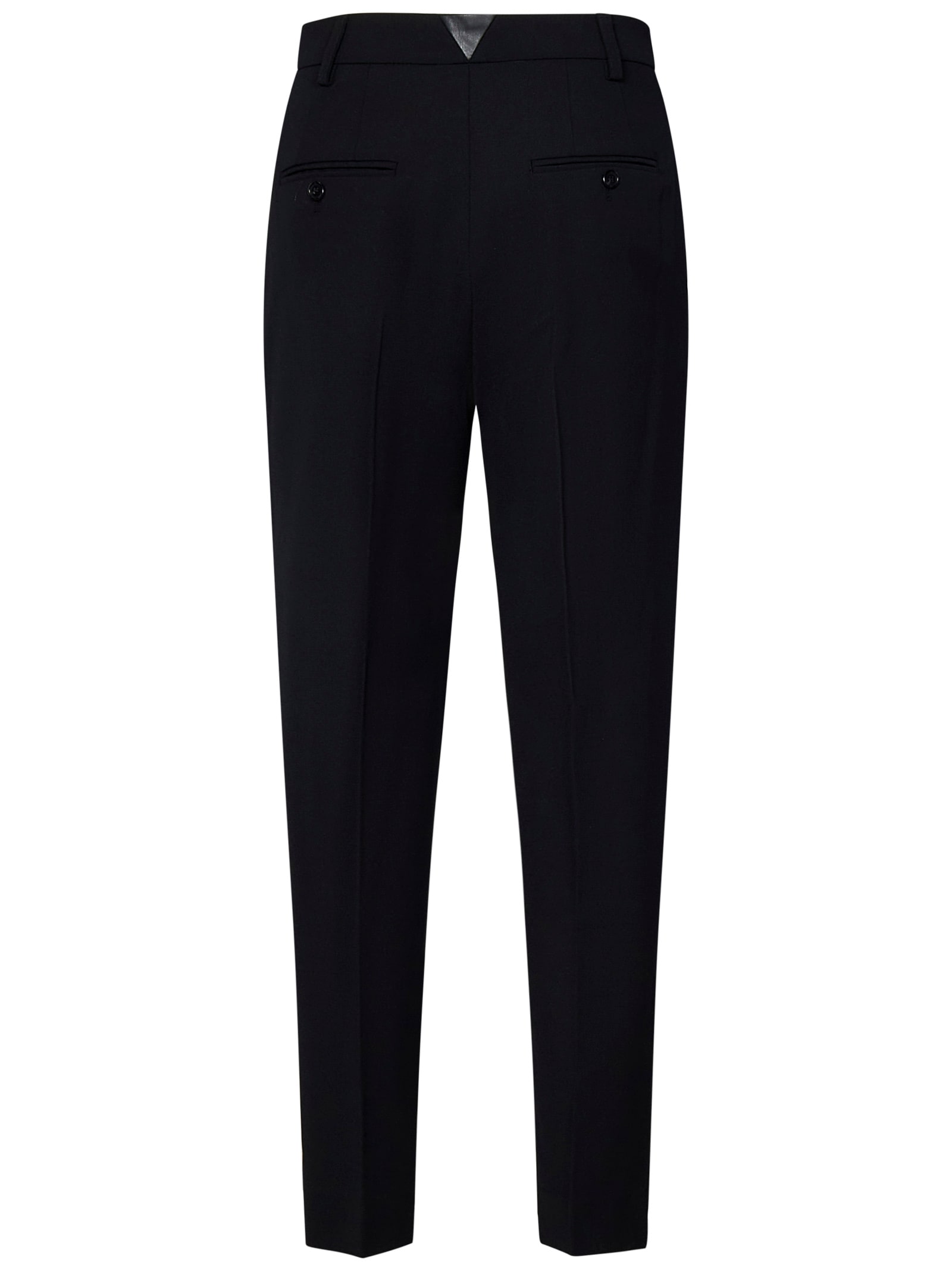 Shop Pinko Palau Trousers In Black