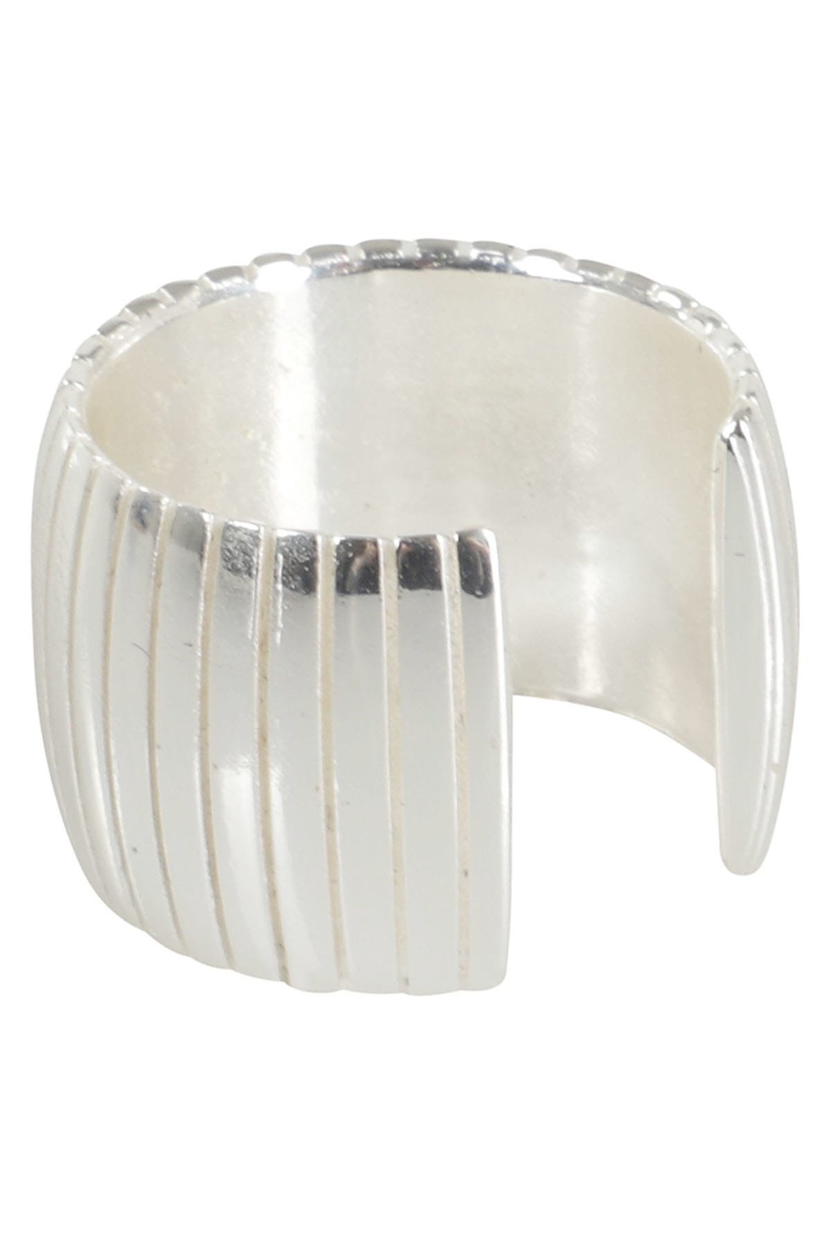 Shop Federica Tosi Ring Cleo In Silver