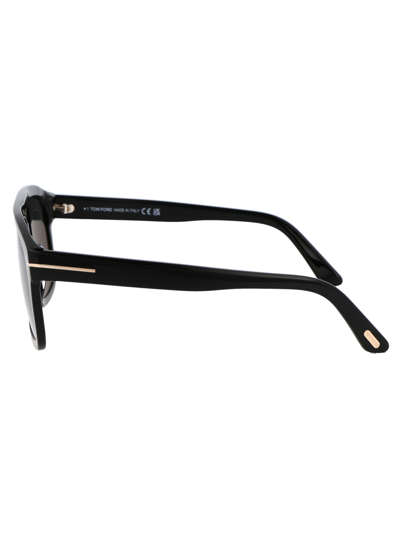 Shop Tom Ford Ft0777 Sunglasses In 01d Black