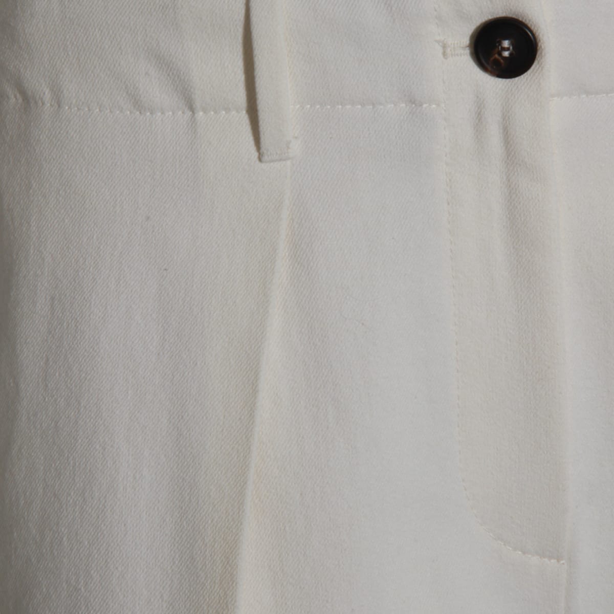 Brunello Cucinelli White Cotton Pants In White