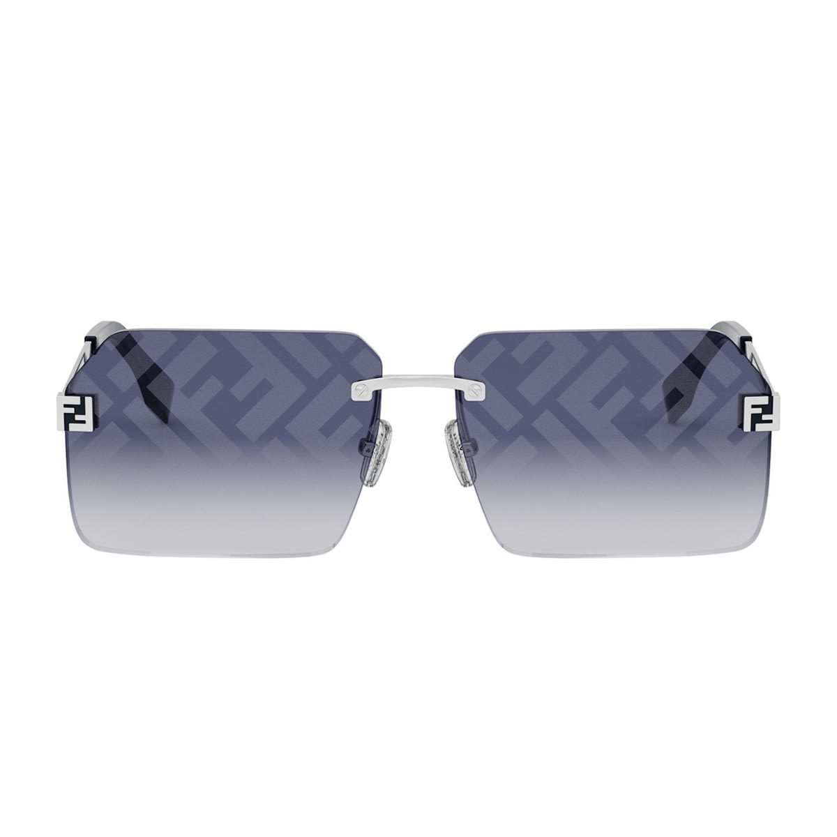 Fendi Fe40043u Fendi Sky 16w Silver Sunglasses