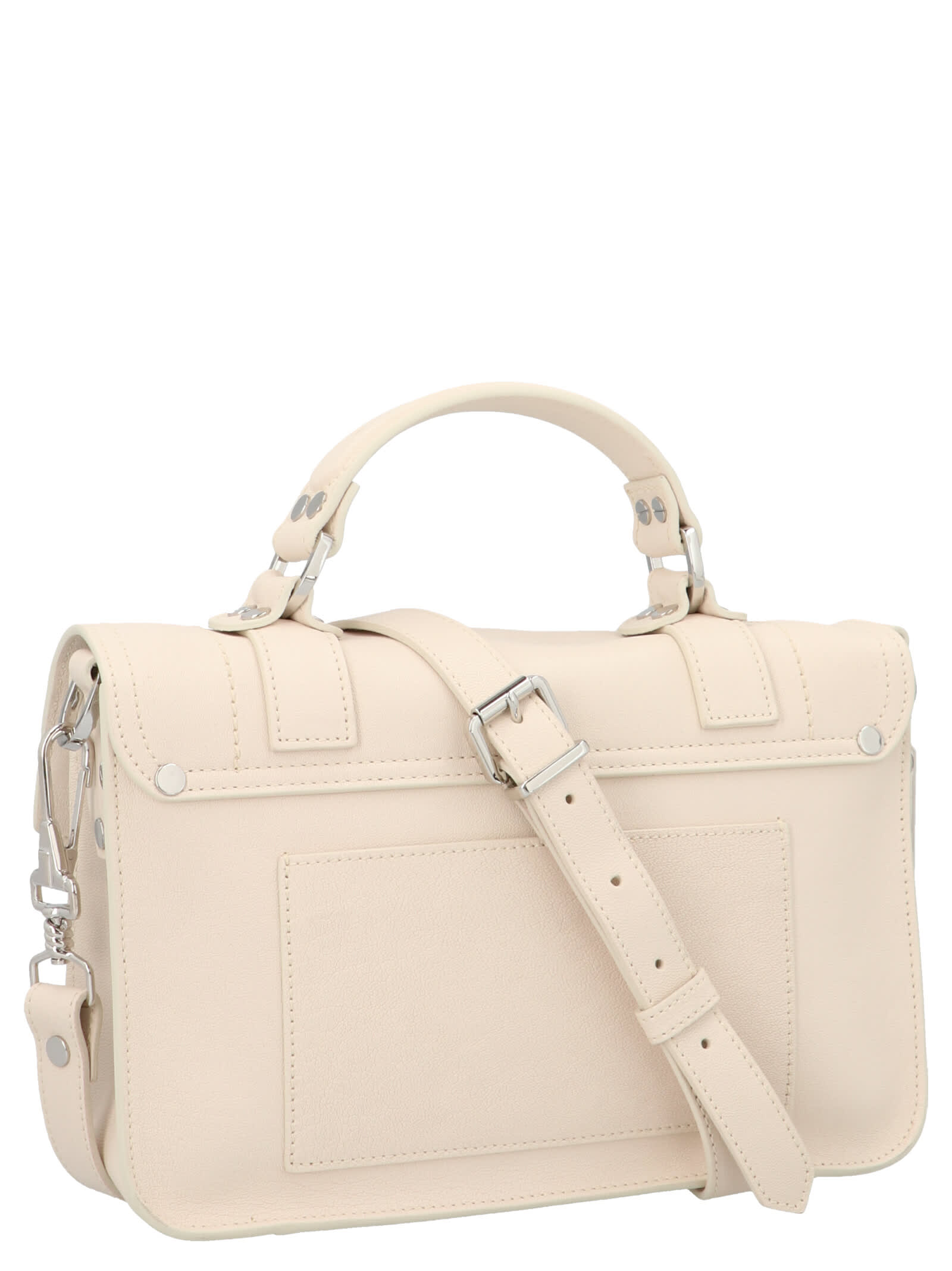 Shop Proenza Schouler Ps1 Tiny Handbag In White