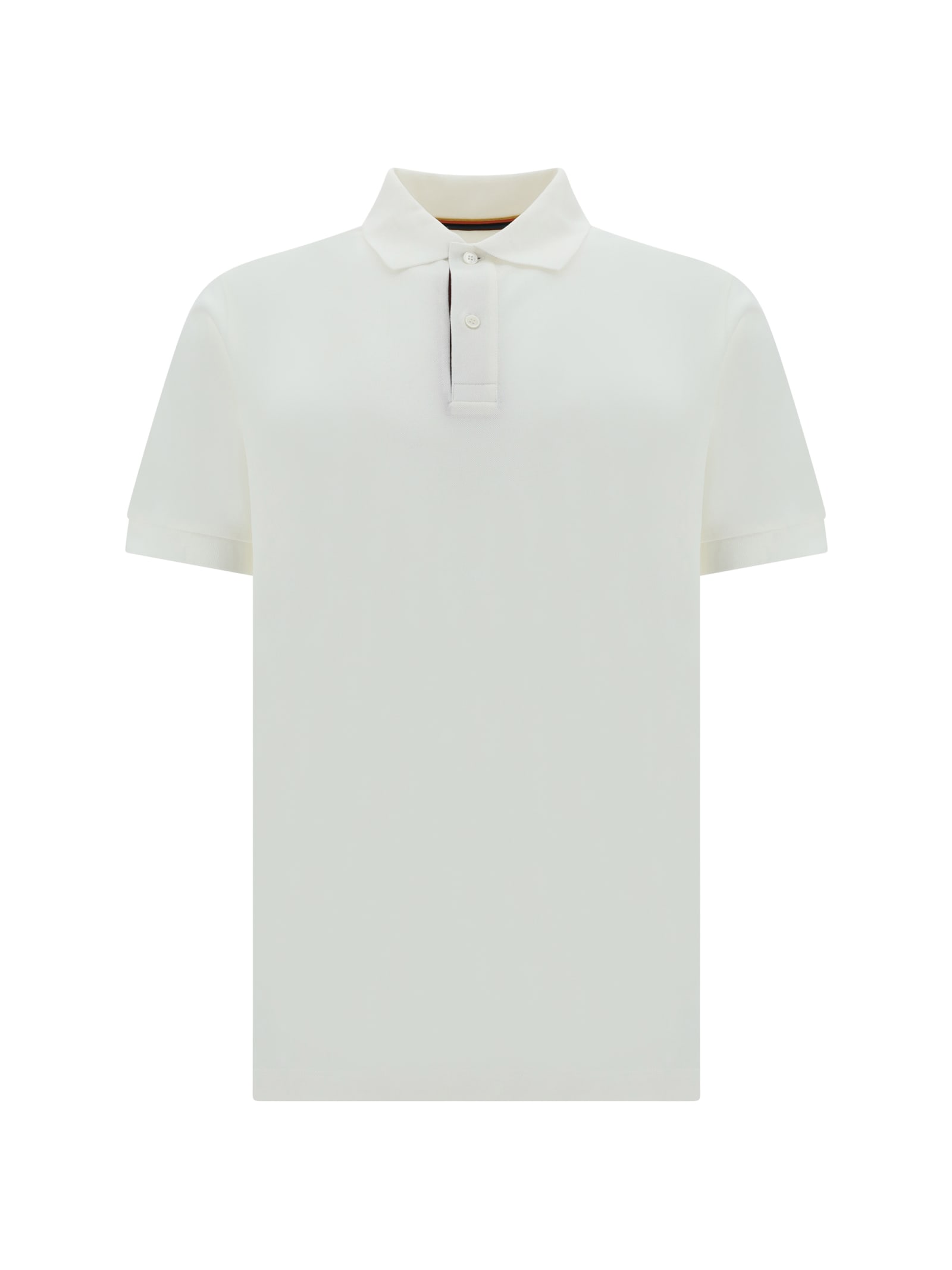Shop Ps By Paul Smith Polo Shirt Polo Shirt In White
