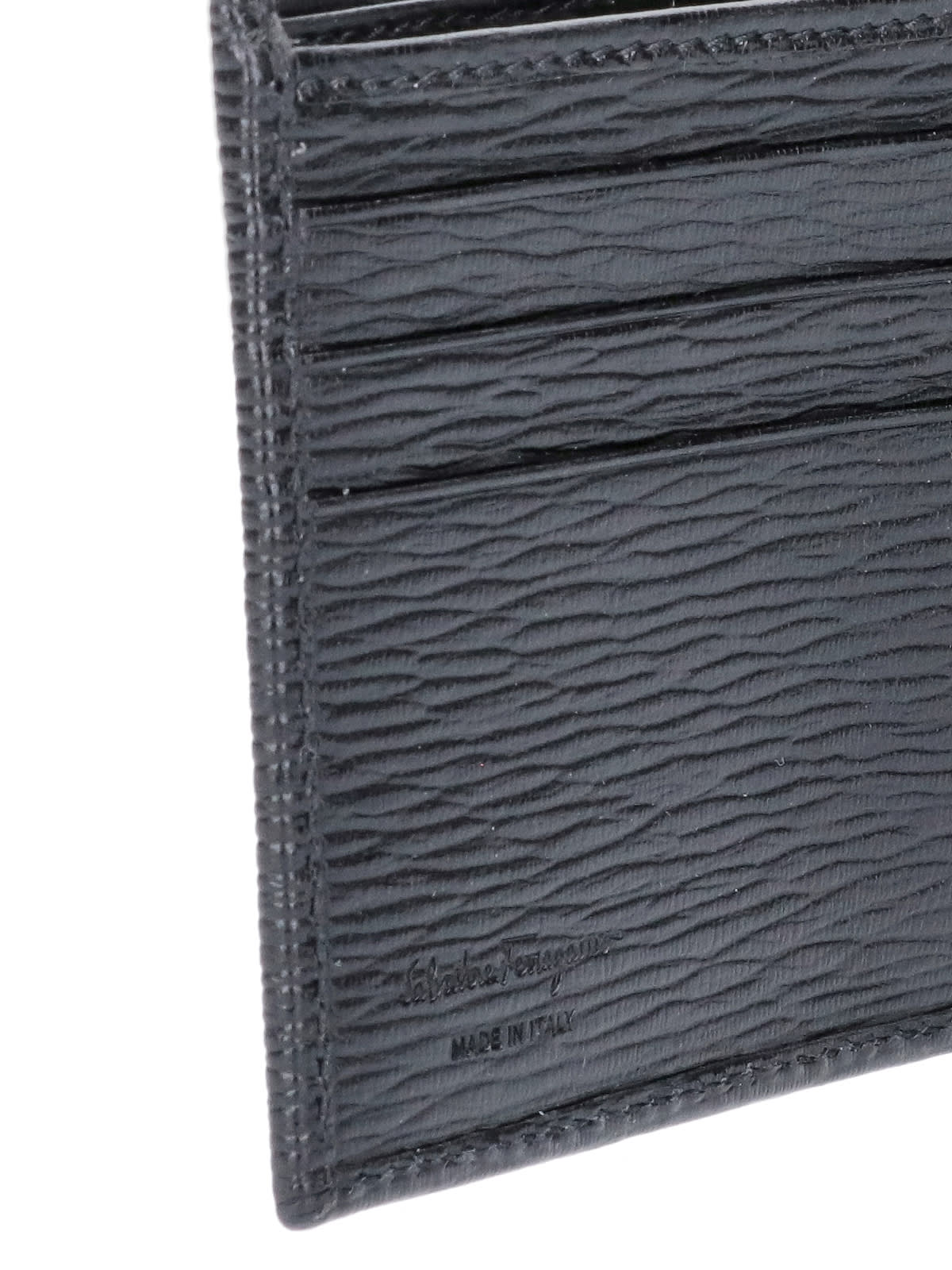 Ferragamo Gancini Wallet In Black