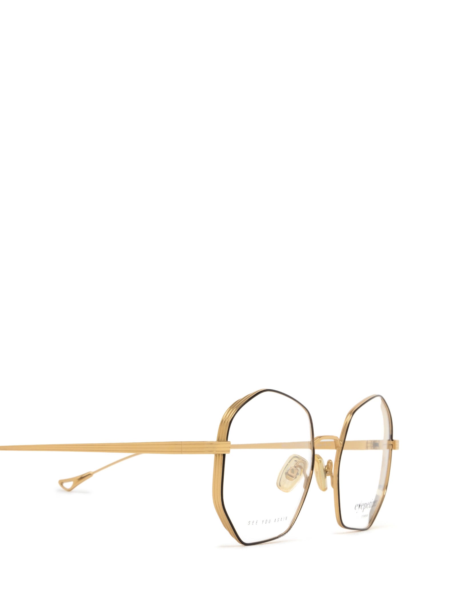 Shop Eyepetizer Walt Pale Gold Glasses