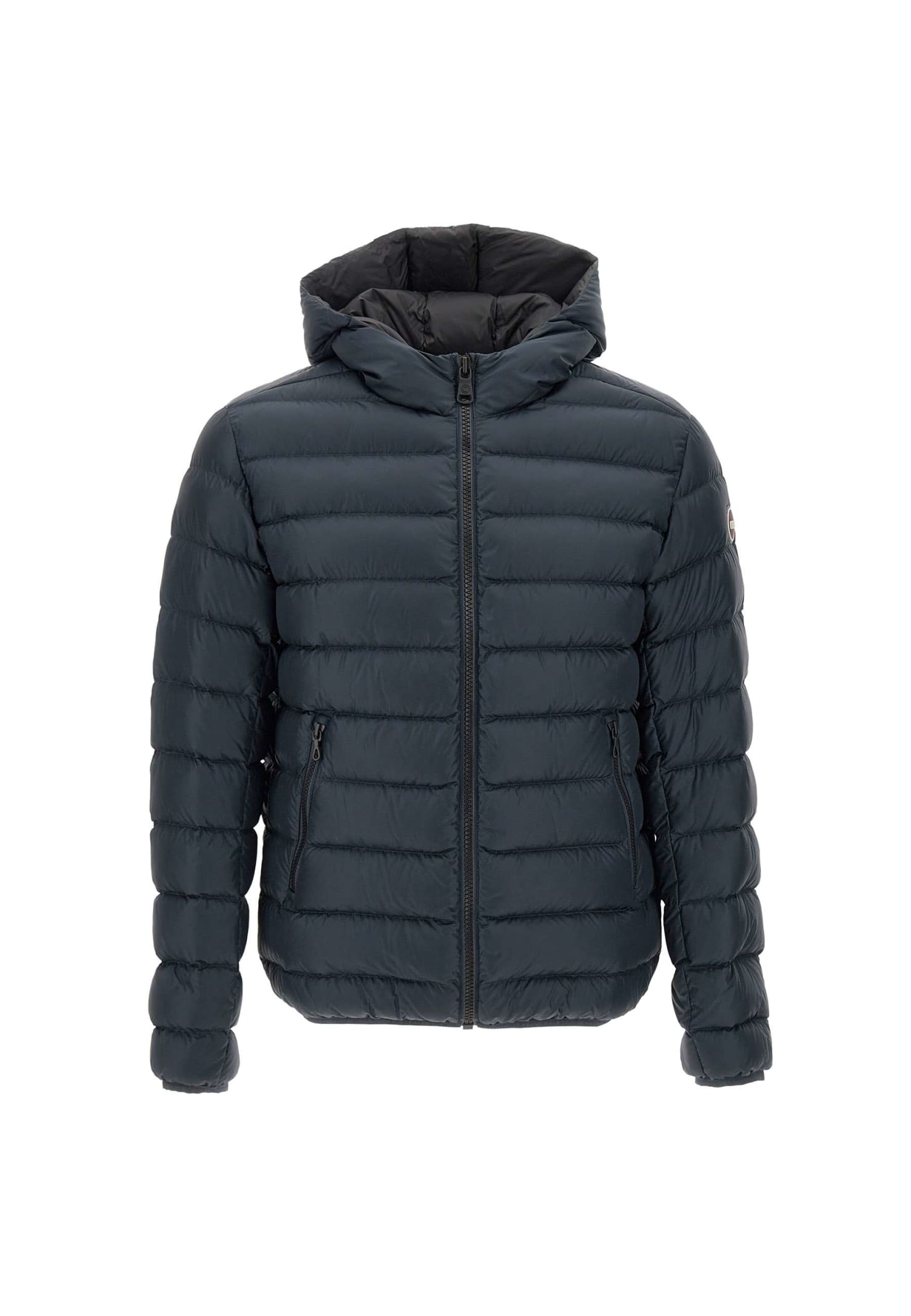 Shop Colmar Econcrete Down Jacket In Blue