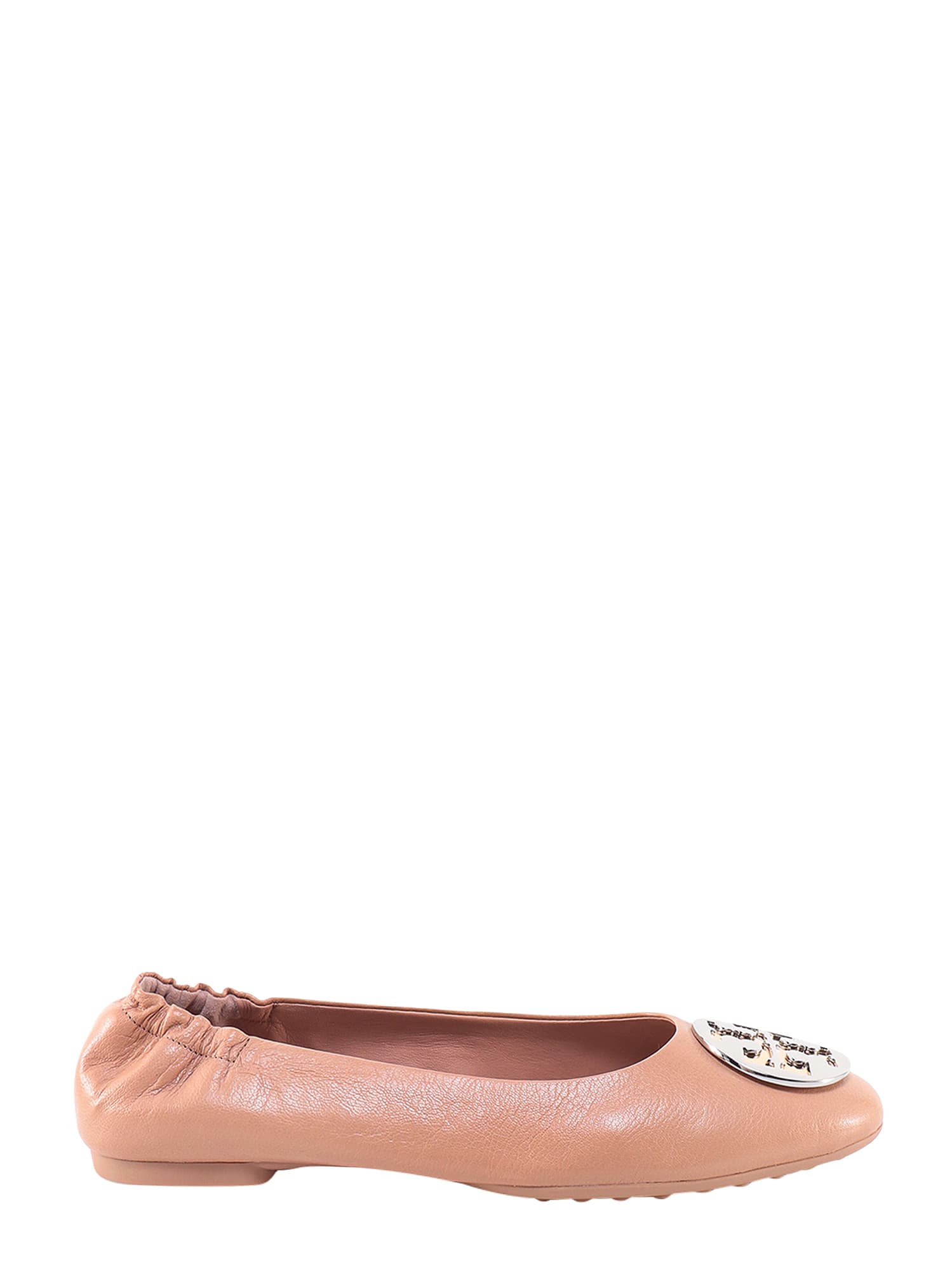 Shop Tory Burch Ballerinas Flat Shoes In Sand