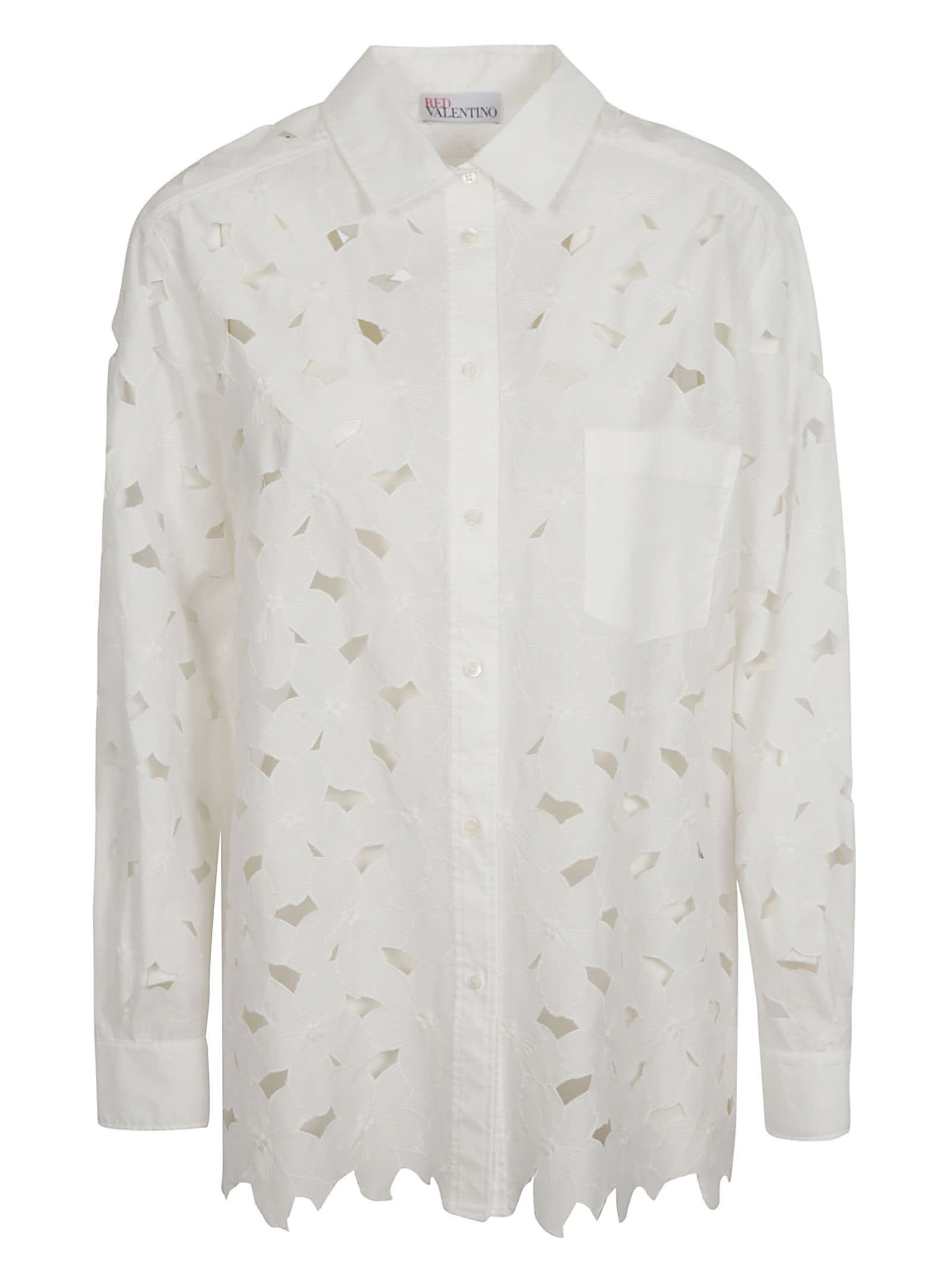 Red Valentino Cottons FLORAL SHIRT