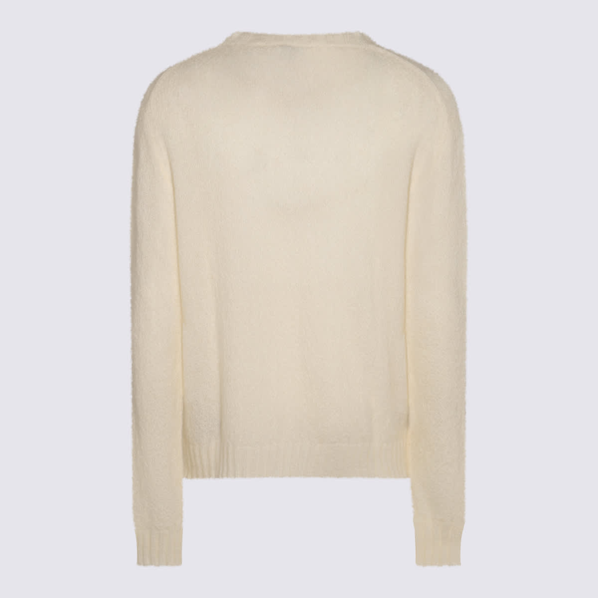 Shop Jil Sander Milk Mohair Blend Sweater In Latte