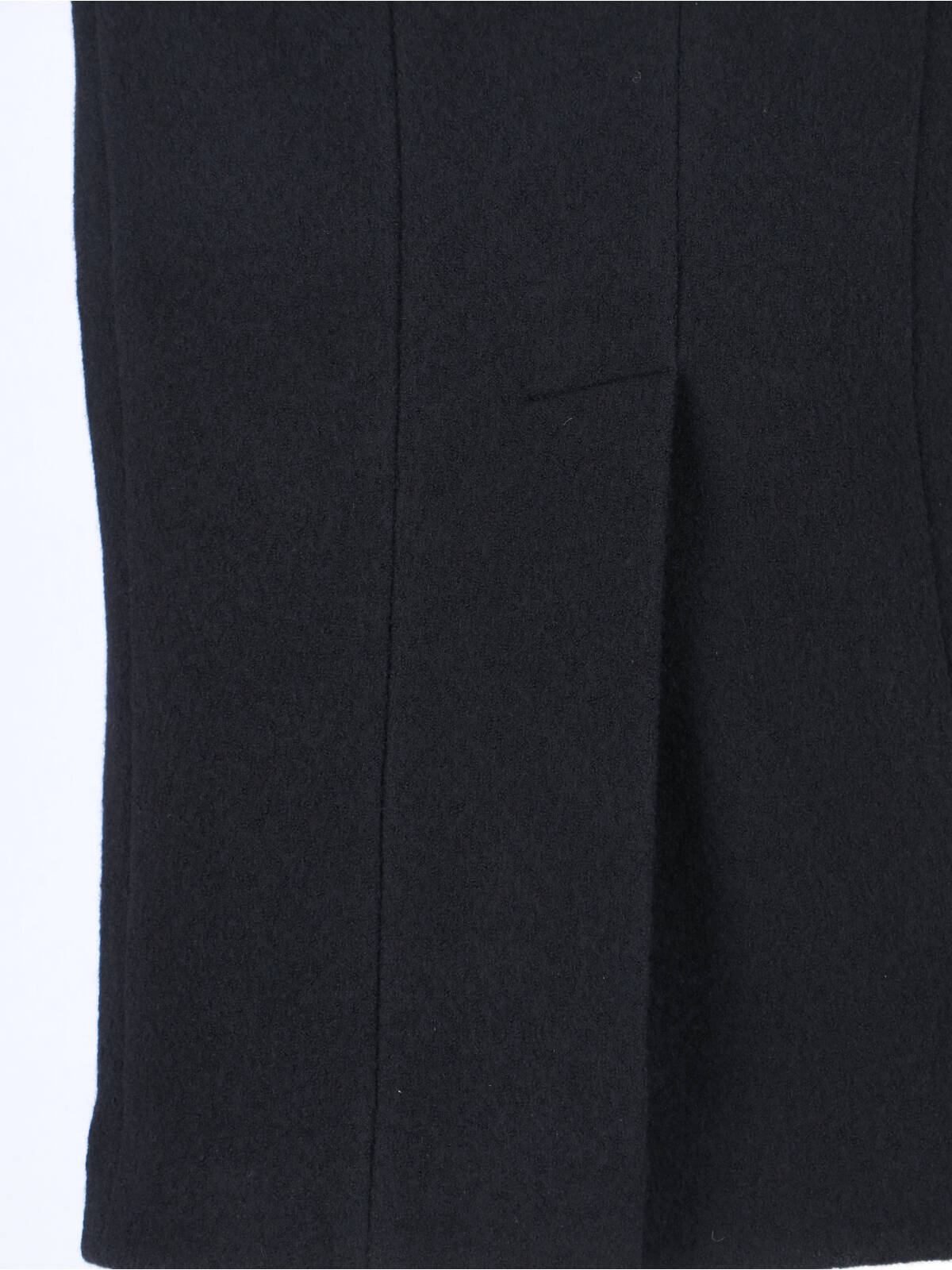 Dolce & Gabbana Virgin Wool Midi Skirt In Black