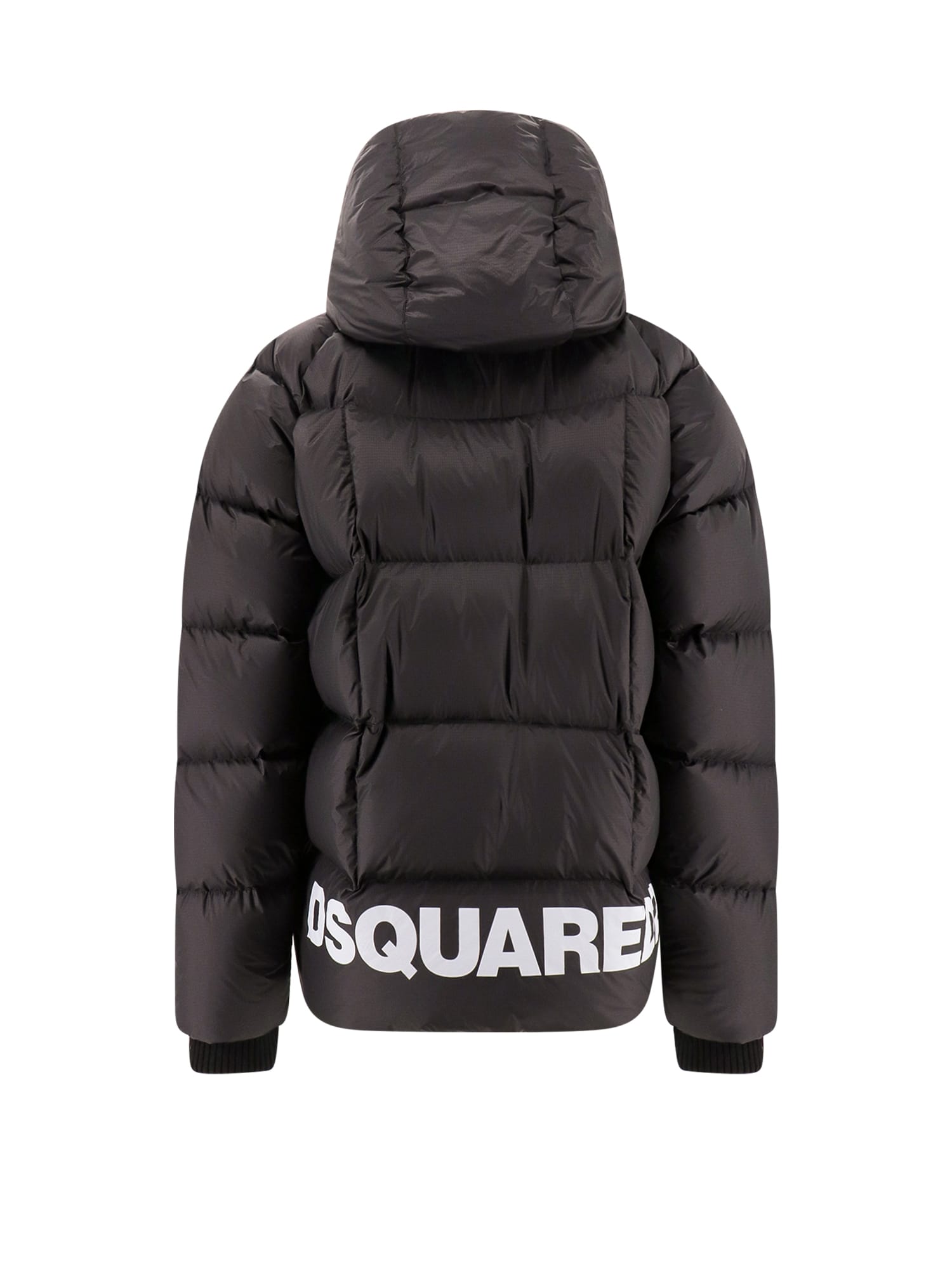 Shop Dsquared2 Puff Kaban Jacket In Black