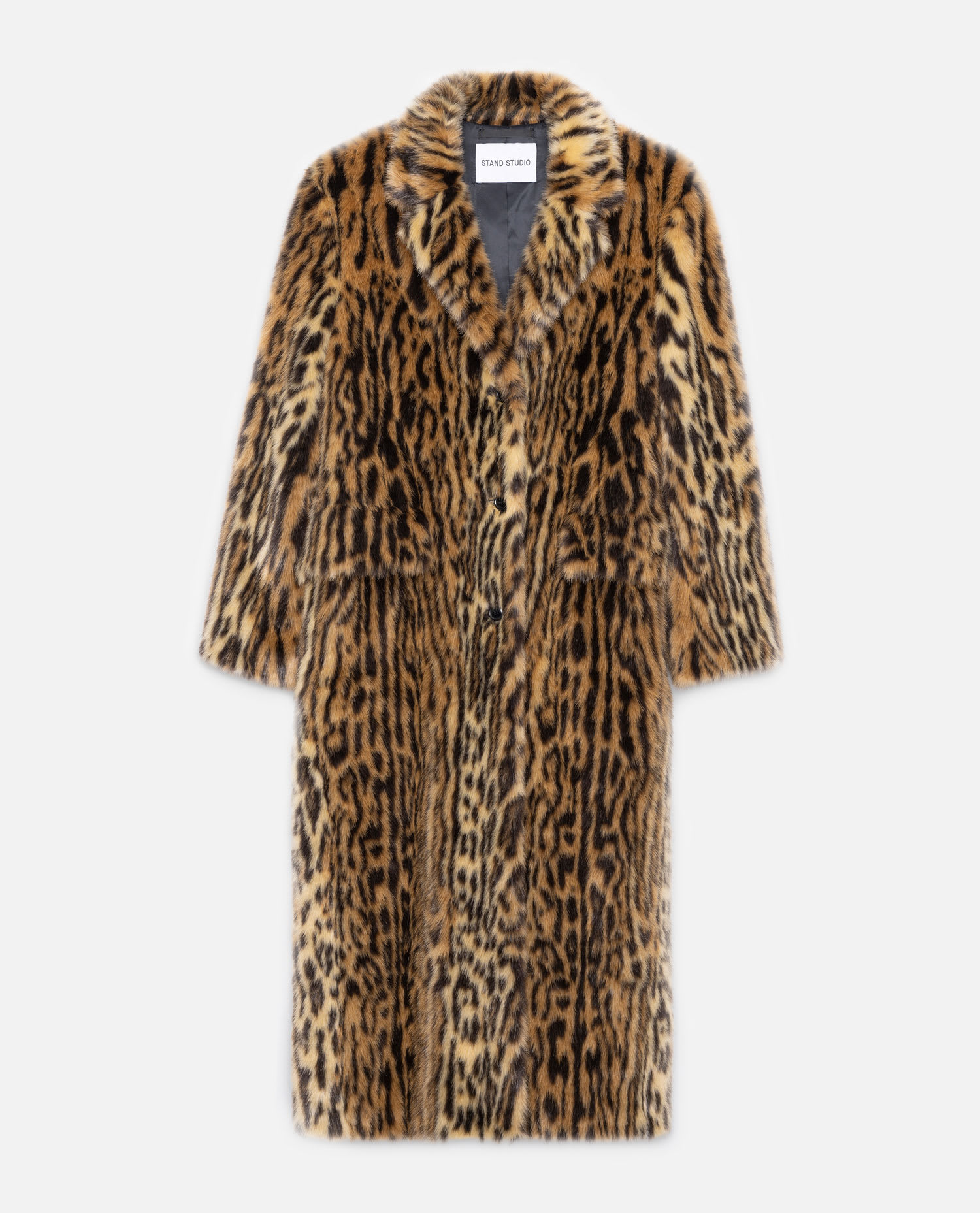 Stand Studio Marceline Eco Fur In Animal Print