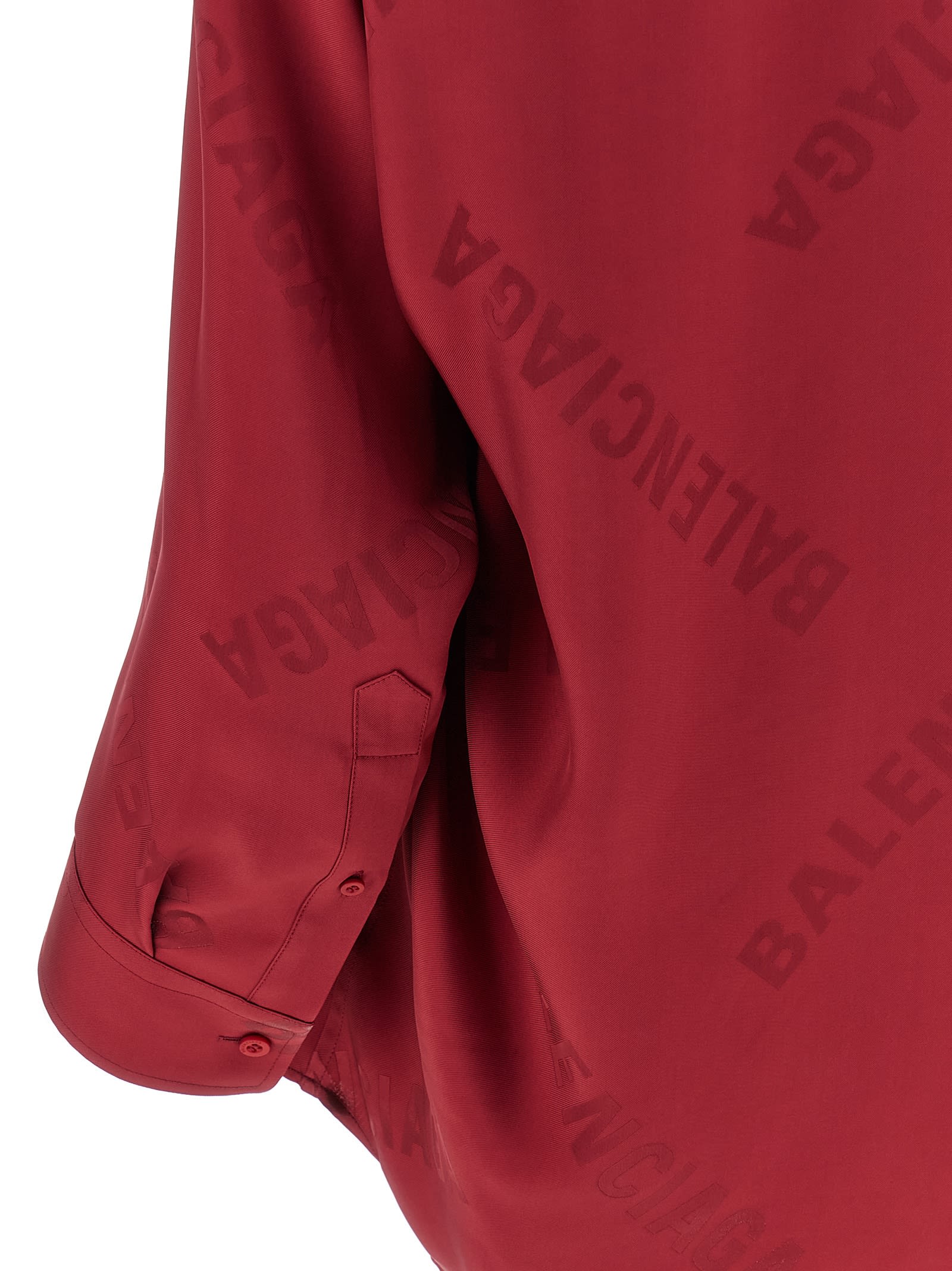 Shop Balenciaga Cocoon Shirt