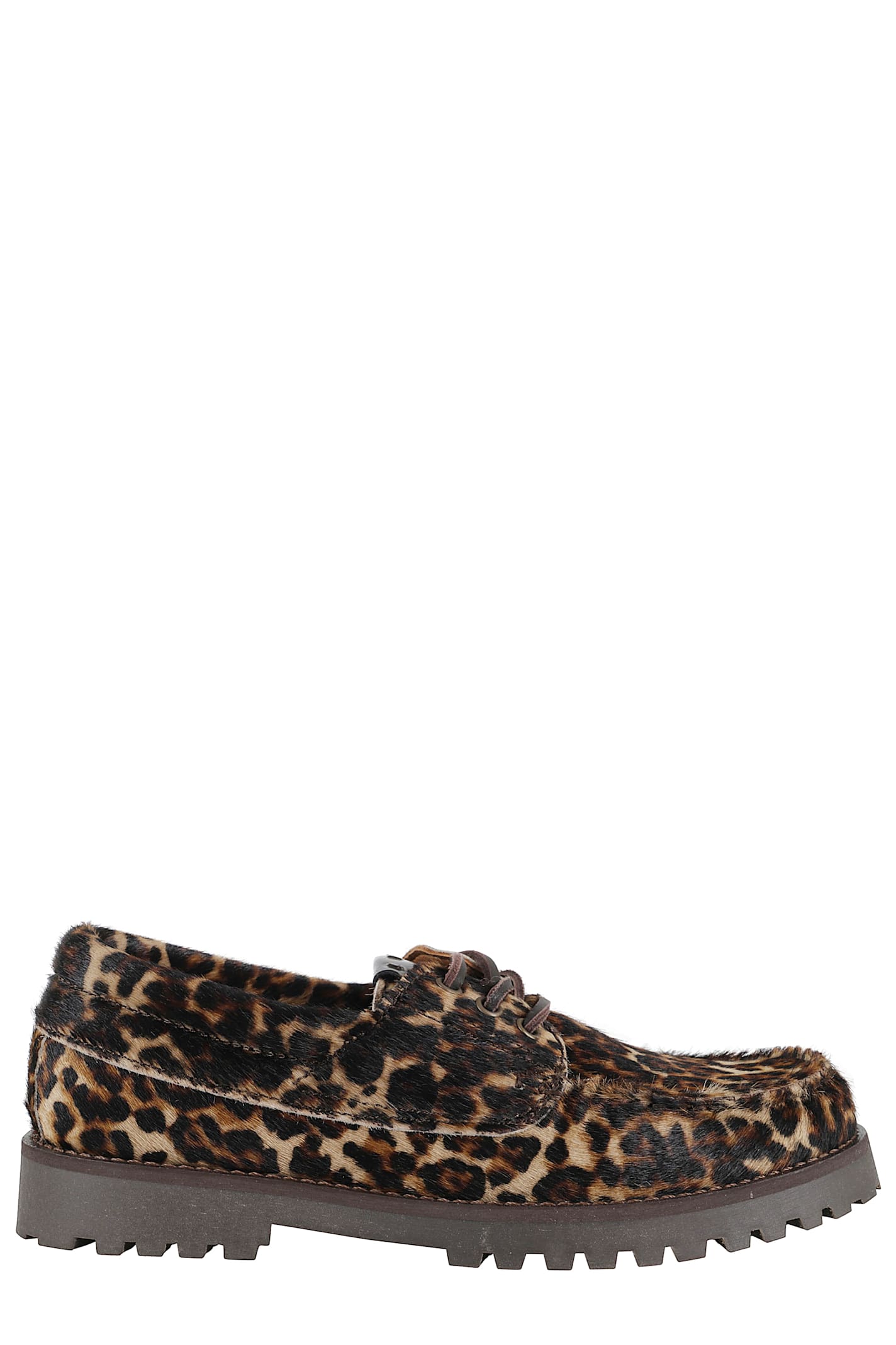 Copenhagen Hairy Leather Shoes In Multi