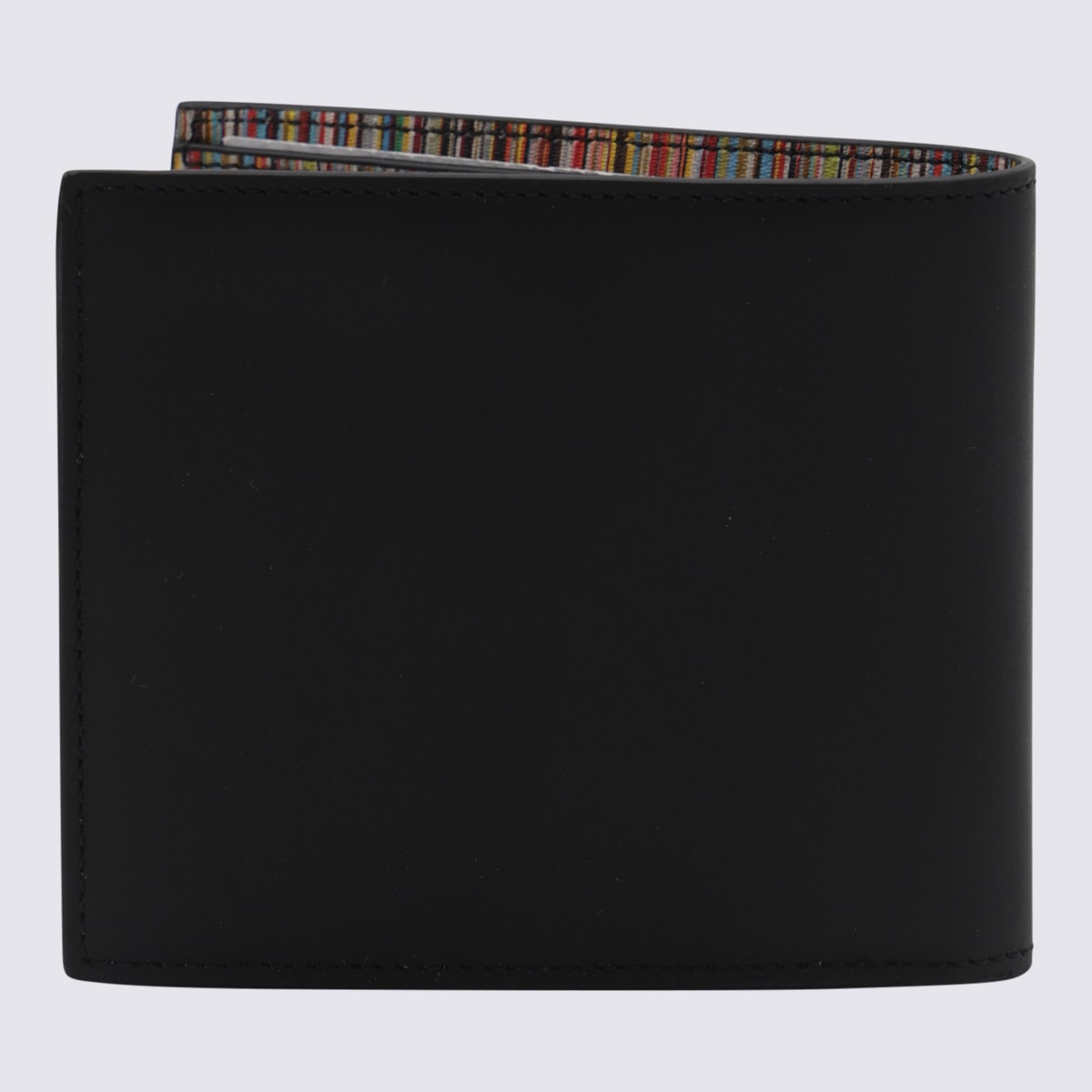 Paul Smith Black Leather Wallet In Black