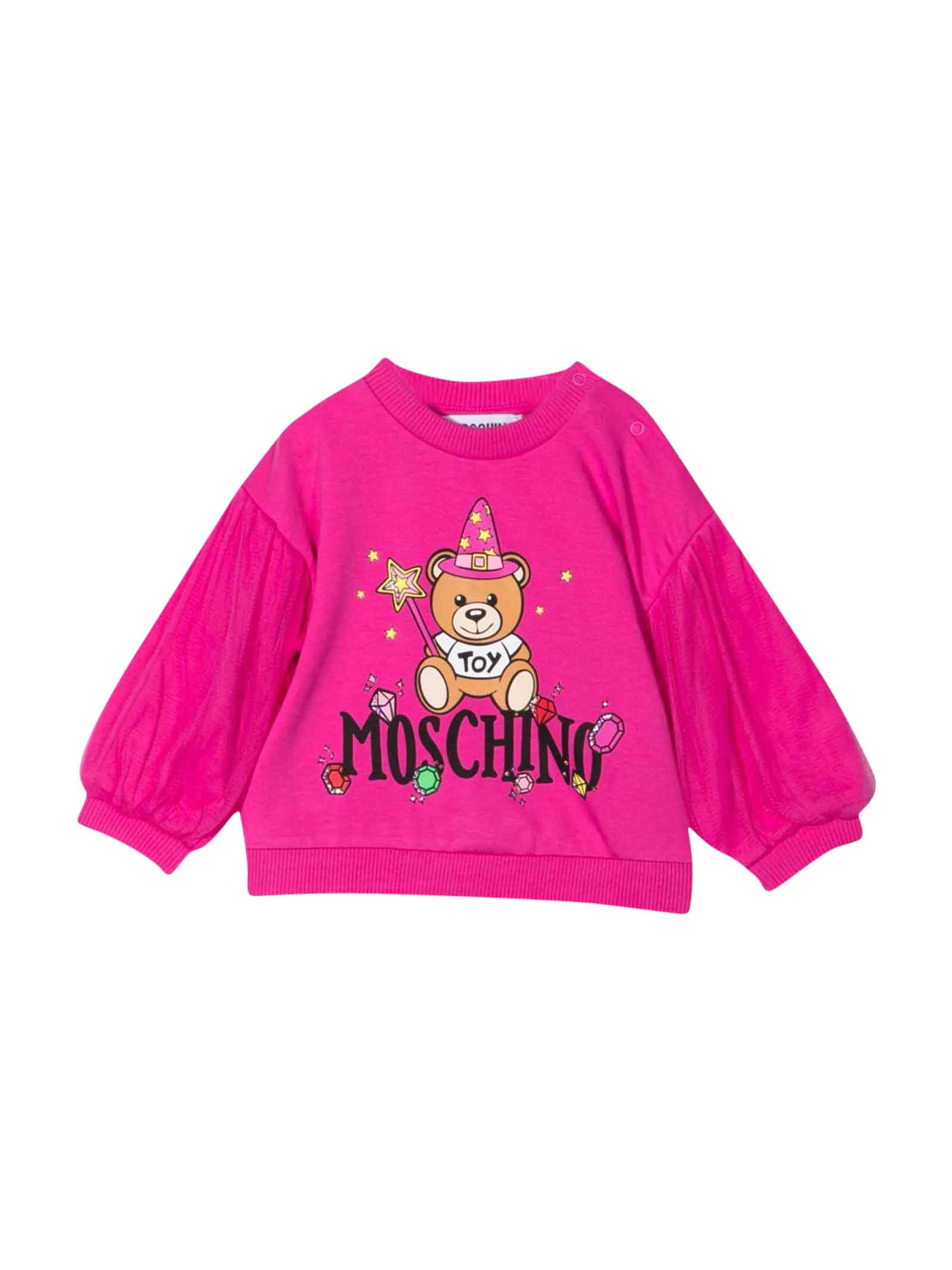 Moschino Fuchsia Sweatshirt
